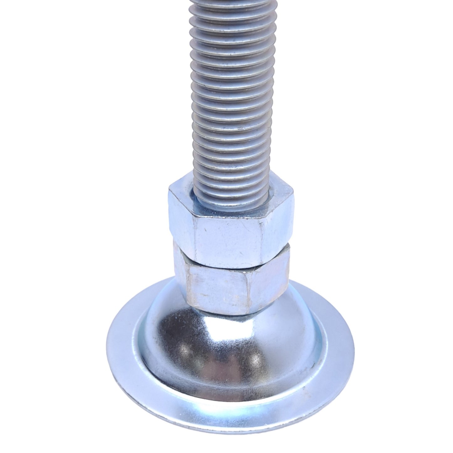 New – Open box Misumi NFJNF20-300 Leveling Mount, Stainless Steel, ø75mm Base, 300mm Length