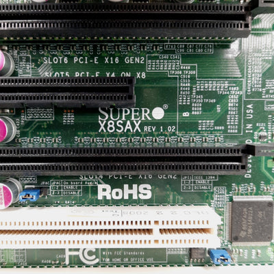 Used Supermicro X8SAX Motherboard & CPU Intel i7-920 2.67Ghz 4GB RAM w/Hyper D92 HSF