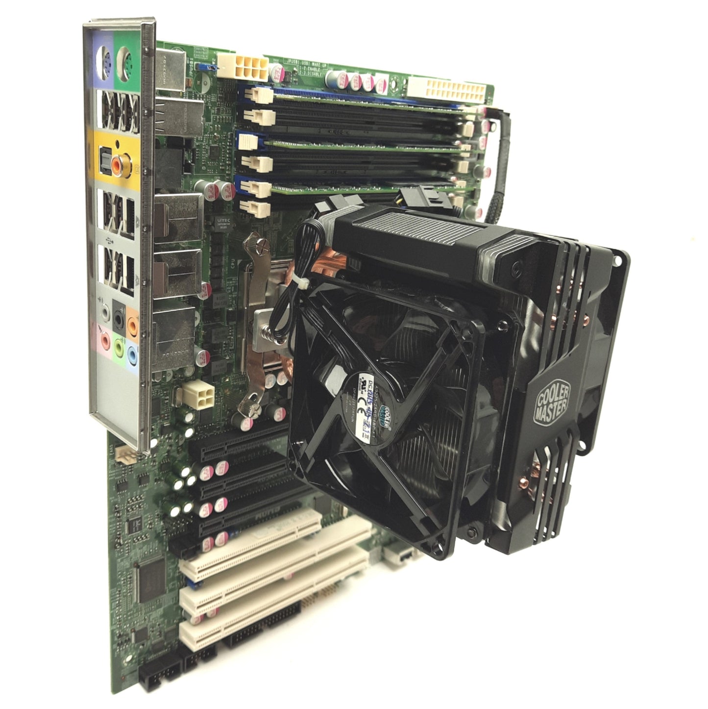 Used Supermicro X8SAX Motherboard & CPU Intel i7-920 2.67Ghz 4GB RAM w/Hyper D92 HSF
