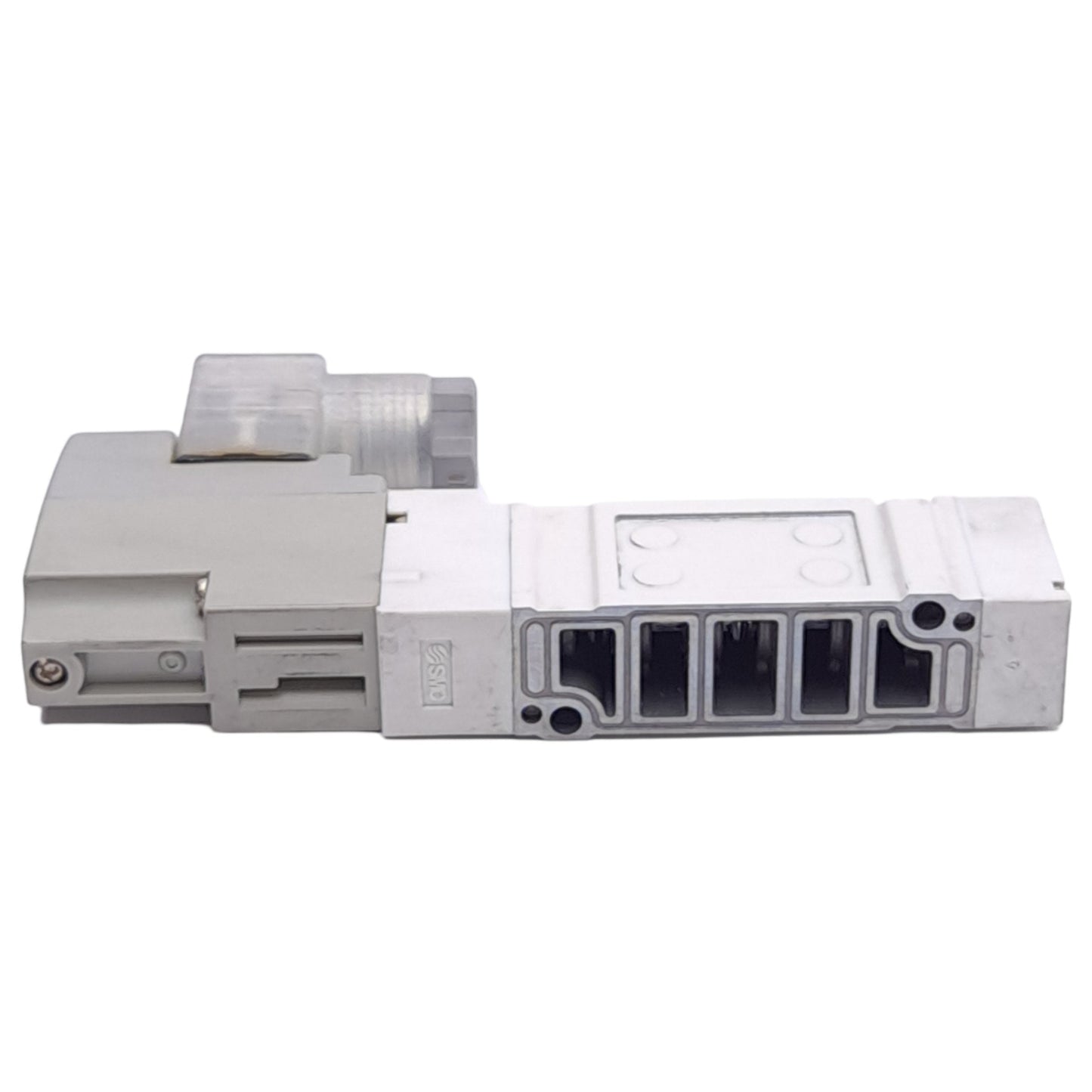 Used SMC SY5140-3DZ Solenoid Valve, 2-Position 5-Port, 0.15-0.7MPa, 110VAC Coil