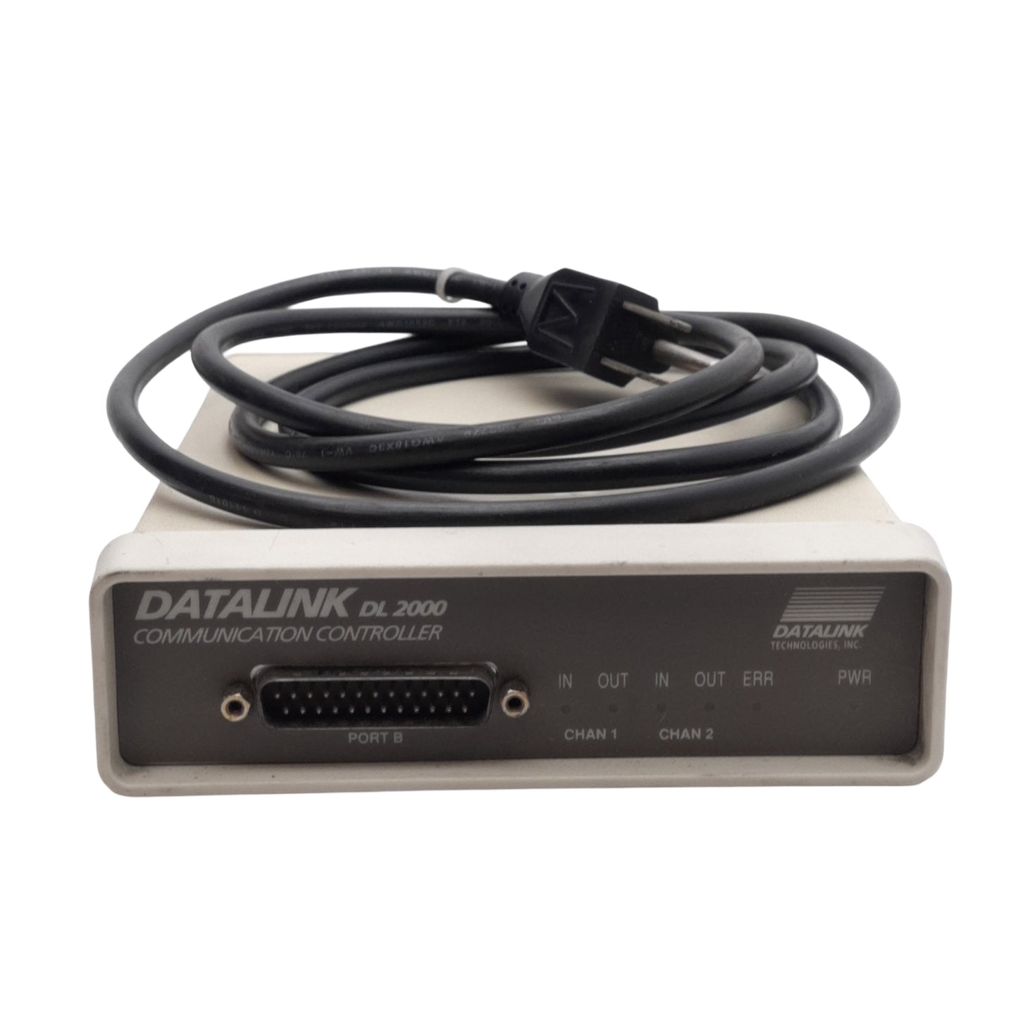 Used Datalink DL2000 Communication Controller 110/220VAC RS232C/422/485 D-Sub 25-Pin
