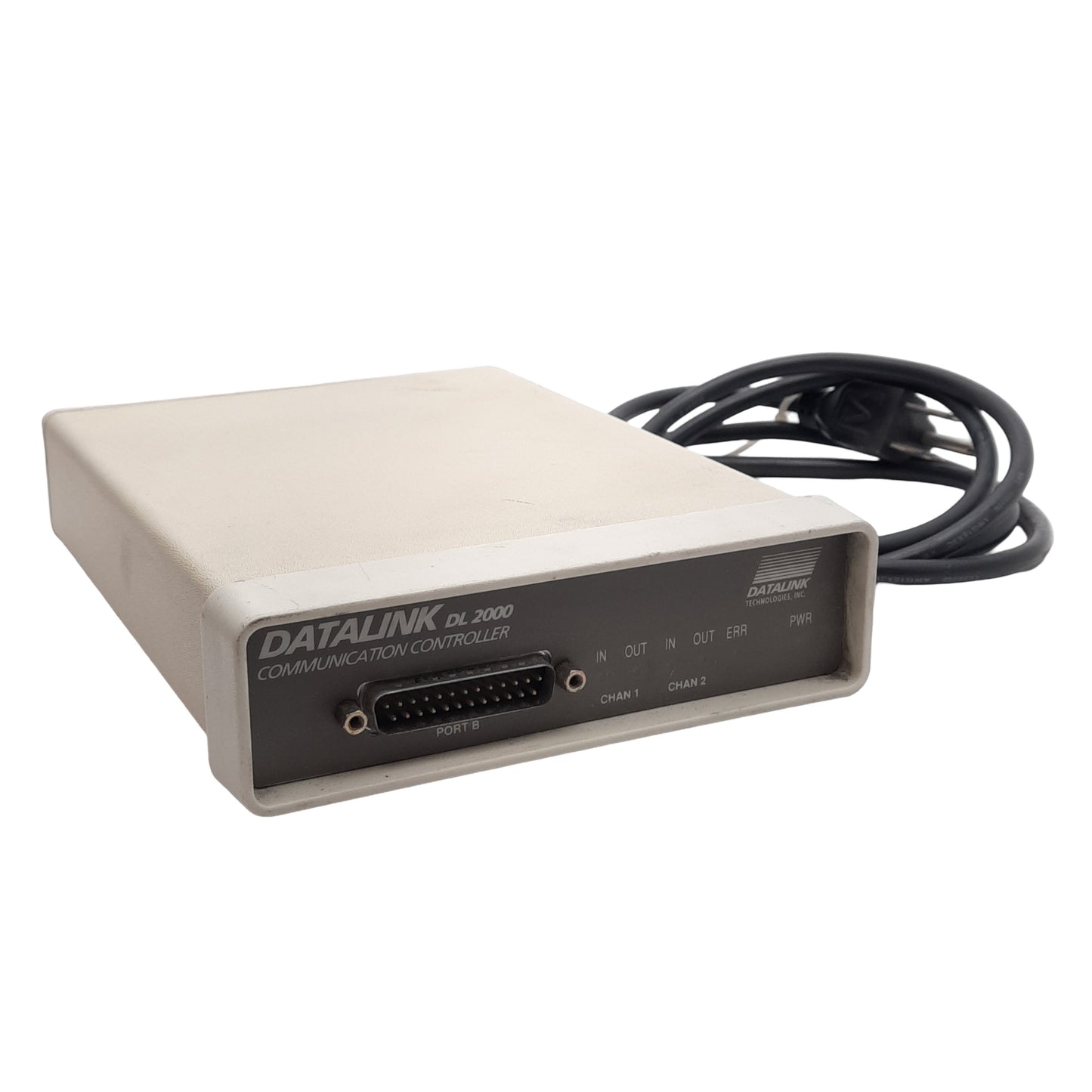 Used Datalink DL2000 Communication Controller 110/220VAC RS232C/422/485 D-Sub 25-Pin