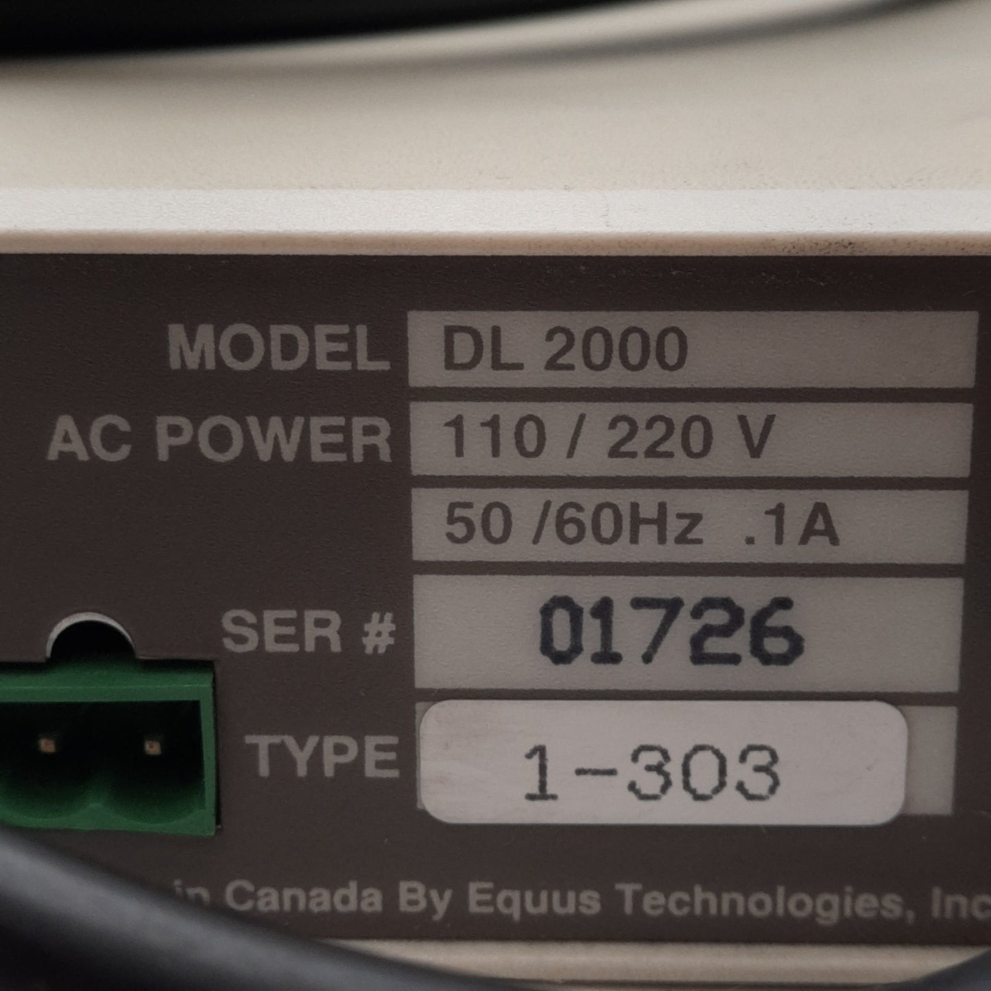 Used Datalink DL2000 Communication Controller 110/220VAC RS232C/422/485 D-Sub 25-Pin
