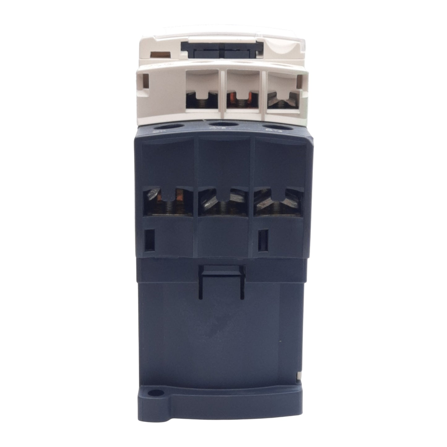 Used Telemecanique LC1D25BL IEC Contactor, 40A 600VAC, 3PST-NO, 24VDC Coil, DIN Rail