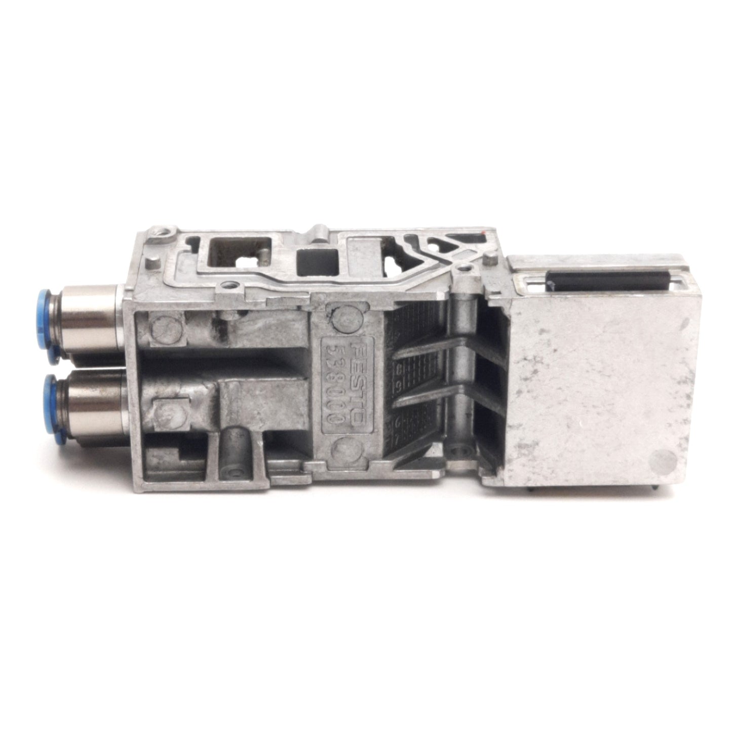 Used Festo VMPA2-FB-2-1 538000 Pneumatic Valve Sub-Base, G1/8, 6mm P2C, 10bar Max