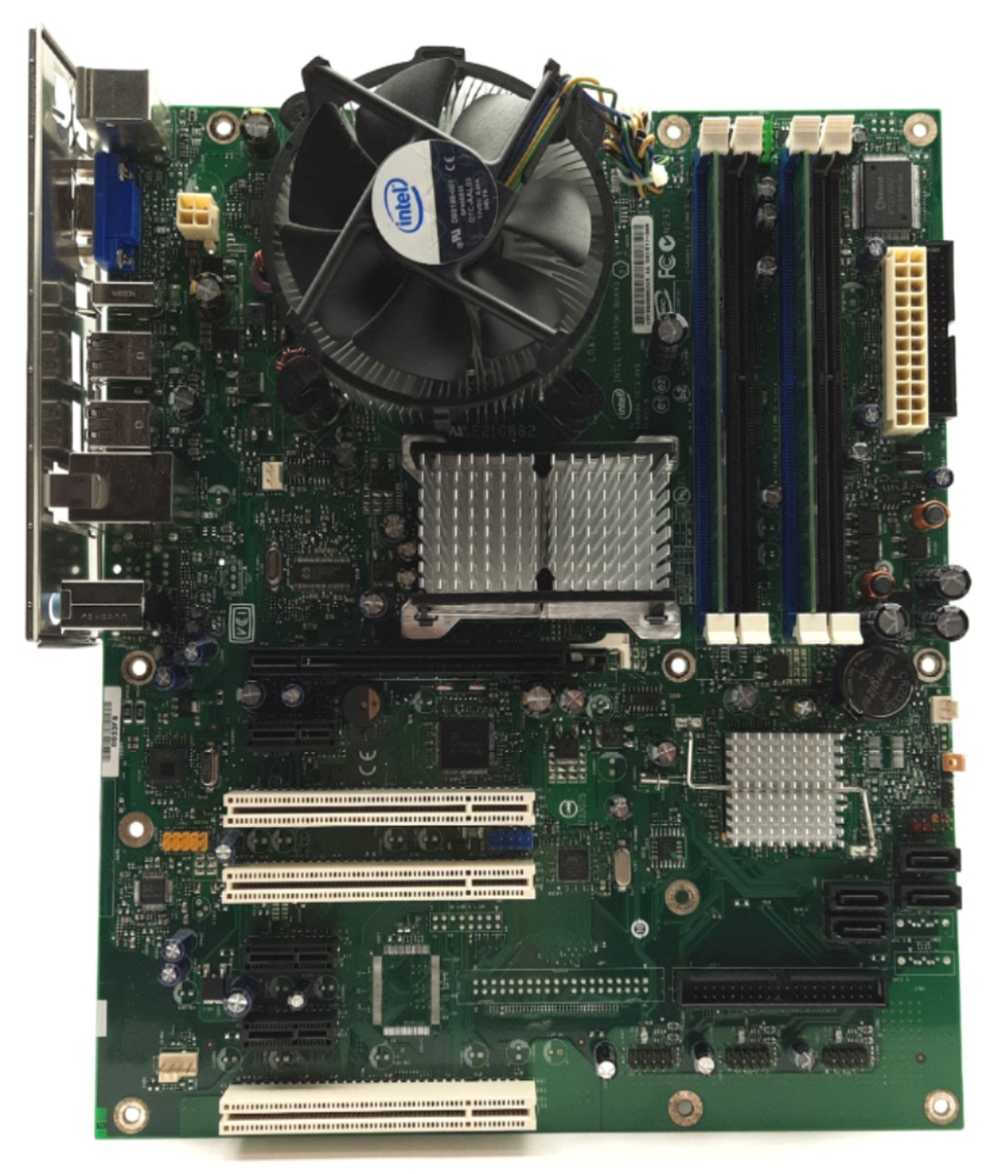 Used Intel DG33FB Motherboard & CPU, Core 2 Duo 2.33GHz 2GB RAM, Firewire 400