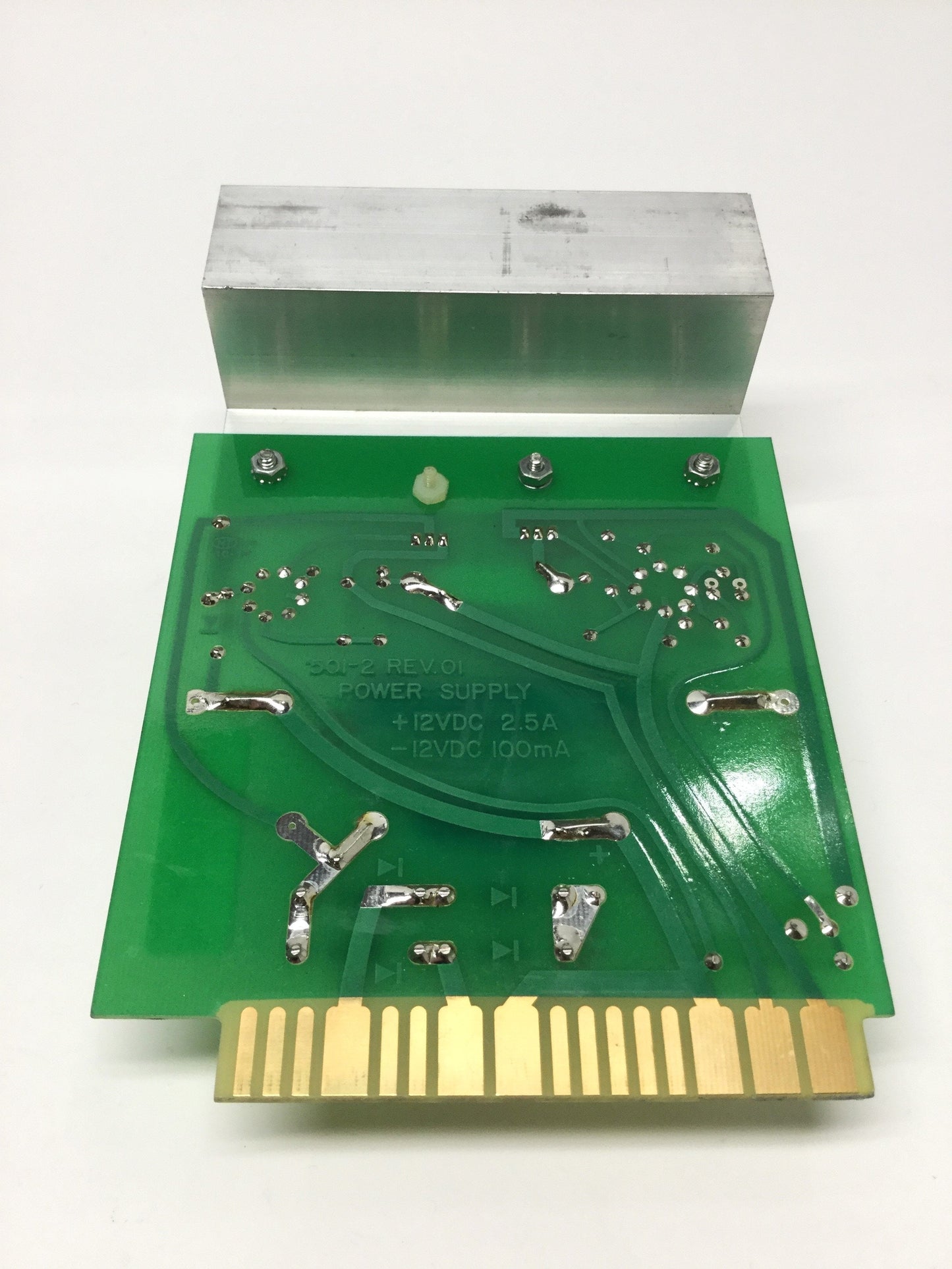 Used Link Electric 501-2 Rev. 01 Power Supply Board Module +12VDC 2.5A / -12V 100mA