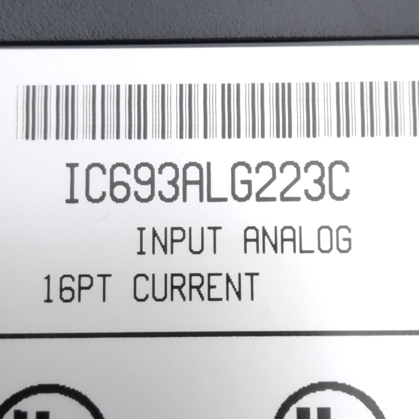 New GE Fanuc IC693ALG223 PLC Analog Current Input Module, 16-Point, 4-20mA, 24VDC