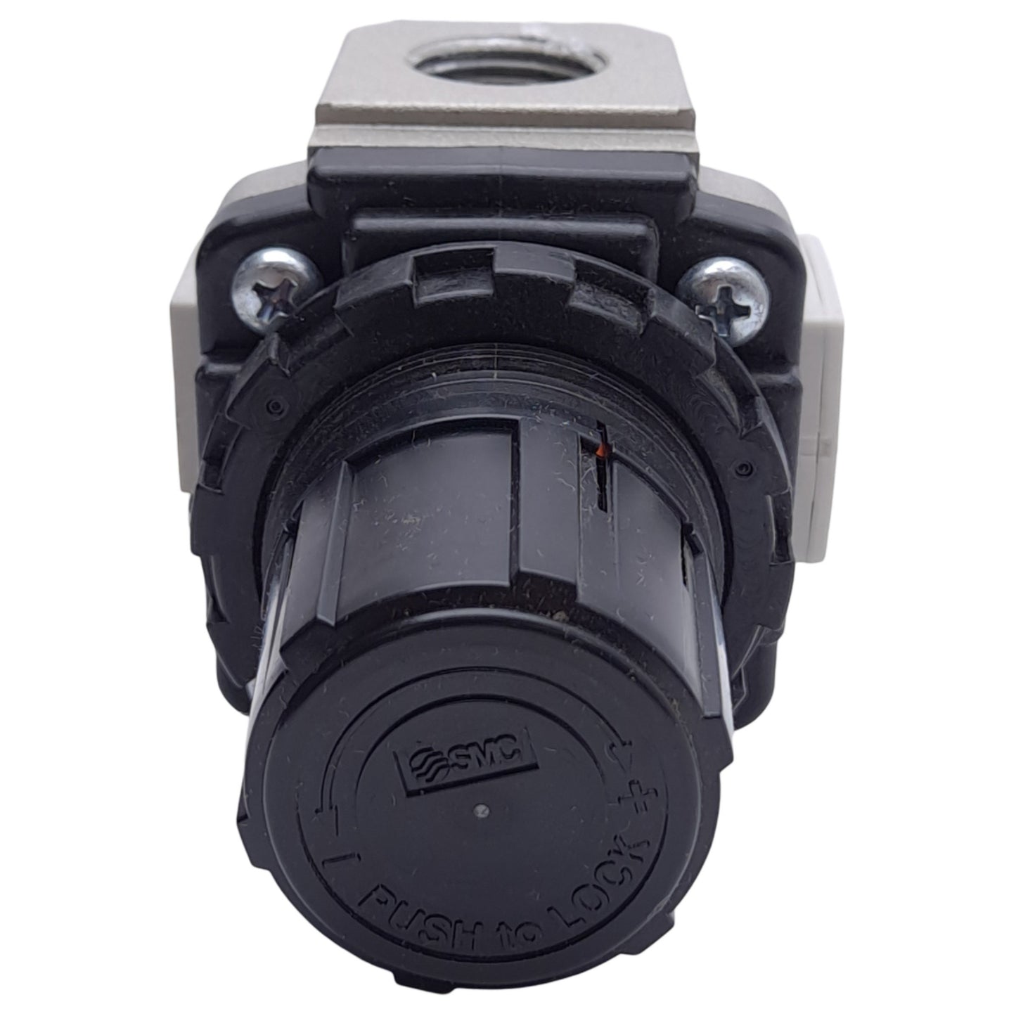 Used SMC AR40-N04E-Z Pressure Regulator, 1.0MPa Max, 1/2in NPT, 0-150psi Gauge