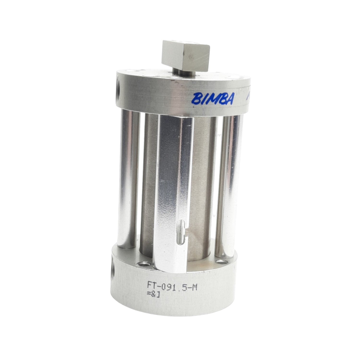 Used Bimba FT-091.5M Pneumatic Guided Cylinder, 1-1/2in Stroke, 1-1/16in Bore