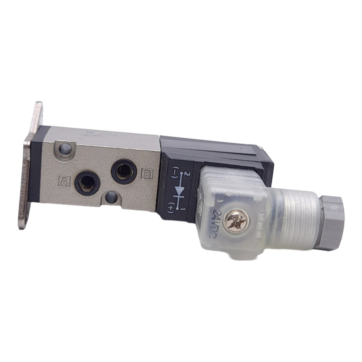 Used SMC VK3120-5DZ-M5-F Solenoid Valve, M5 x 0.8 Ports, 0~0.7MPa, 24VDC Coil