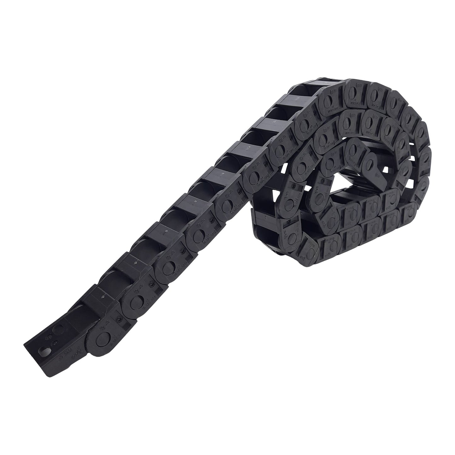 Used Igus 10.025.028 Energy Chain, 28mm Bending Radius, 25x18mm Inner, 4ft Long
