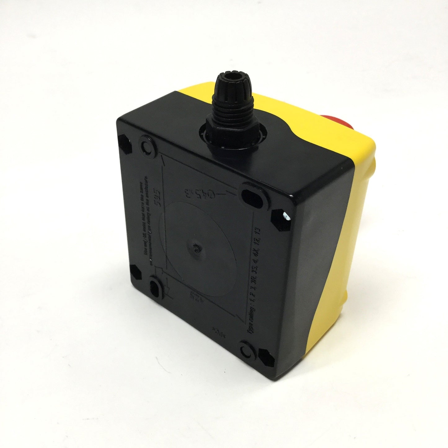 Used Baco LBX17302 Emergency E-Stop Enclosure w/ Maintained, Twist-Reset Switch 2NC