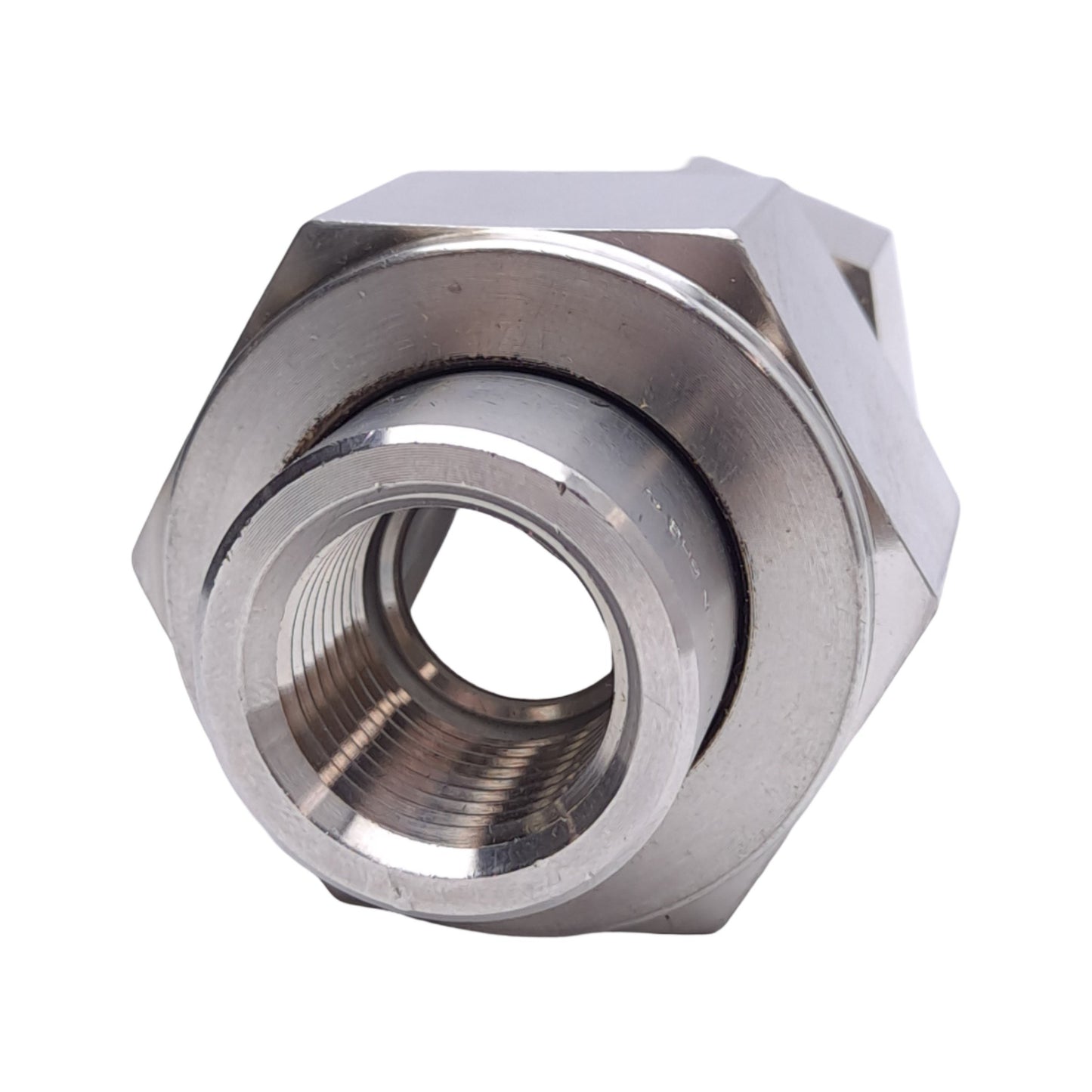 Used Dk-LOK GJU-8N-S Union Ball Joint, 1/2in NPT, Stainless Steel, 68.6mm Length