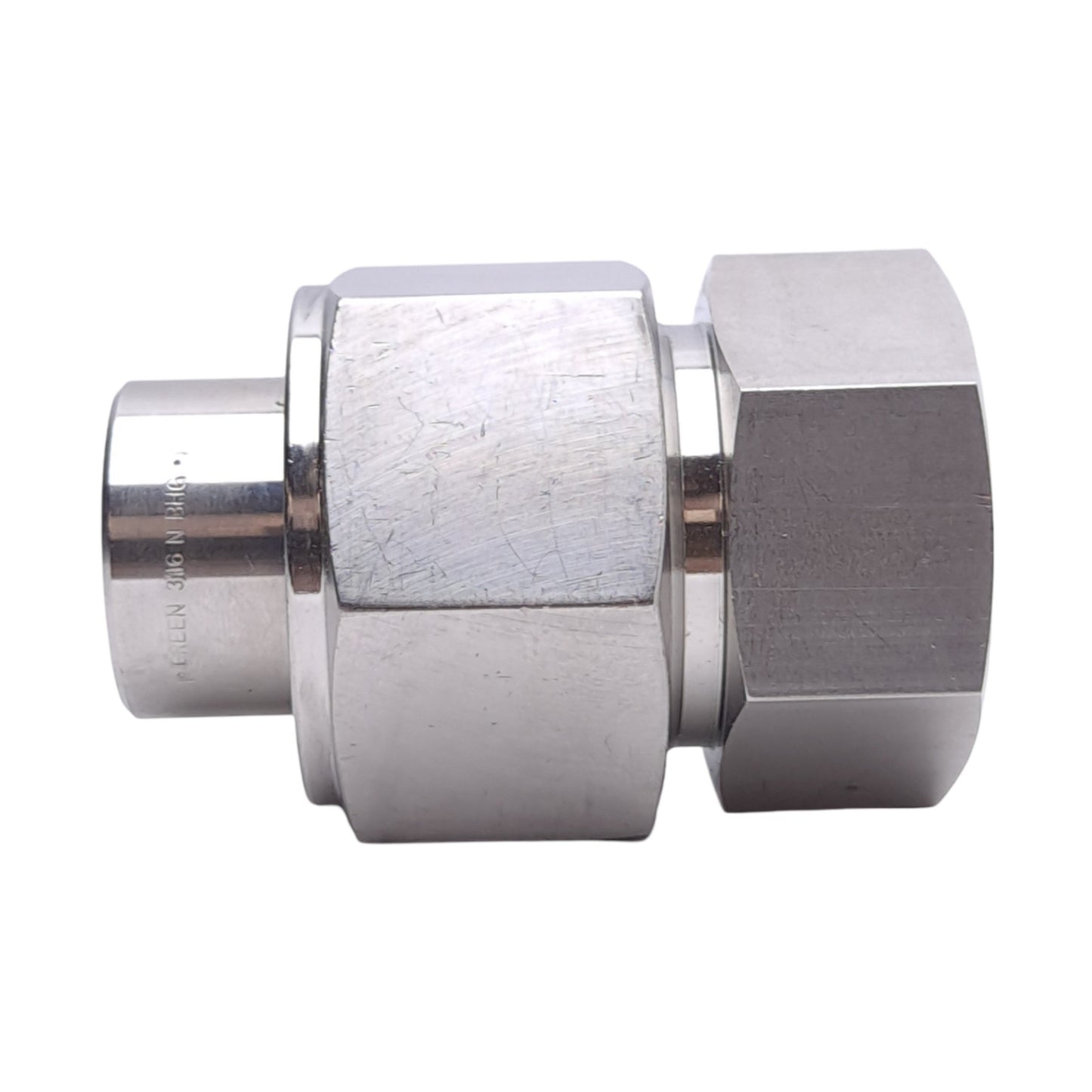 Used Dk-LOK GJU-8N-S Union Ball Joint, 1/2in NPT, Stainless Steel, 68.6mm Length