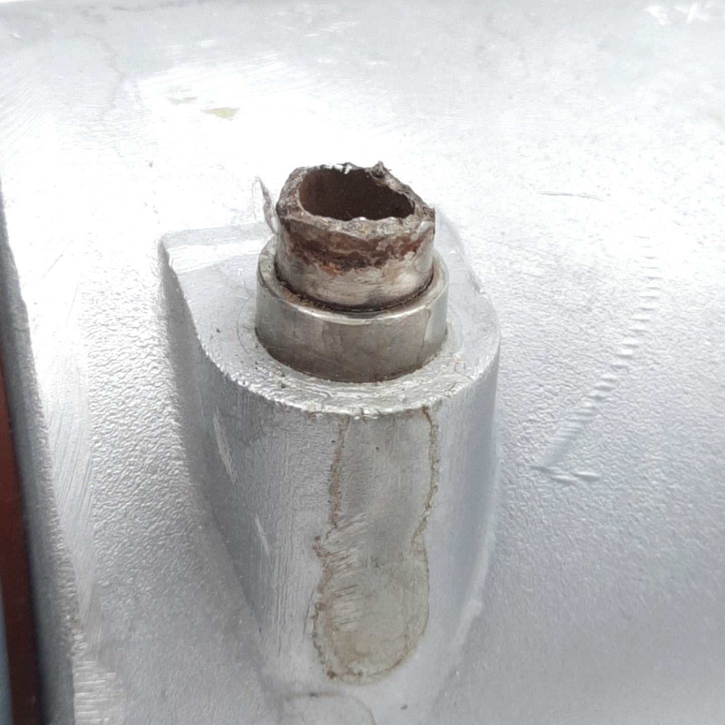 Used CAS BX13J4G300FWJ01 Circulation Heater, 6000W 240VAC 3Ø Delta, J-TC *Cut Pipe*