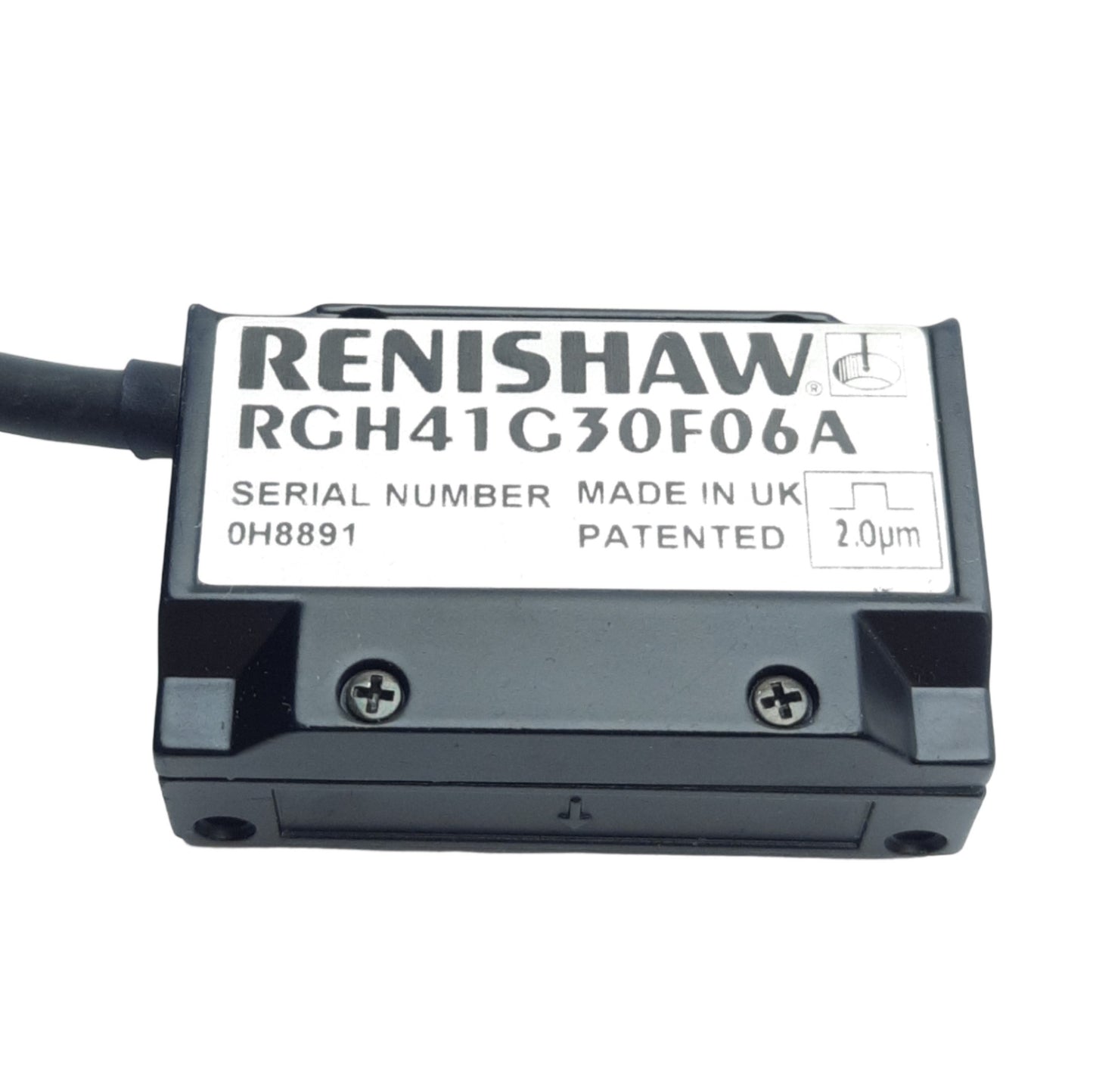 Used Renishaw RGH41G30F06A Optical Encoder Read Head, 2µm Digital Output, 5VDC