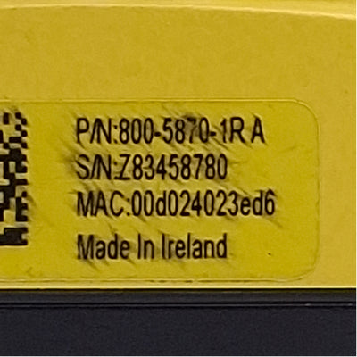 Used Cognex 800-5870-1R A Rev E In-Sight 5110 Vision System, 1/3"CCD, 640x480 @ 60FPS