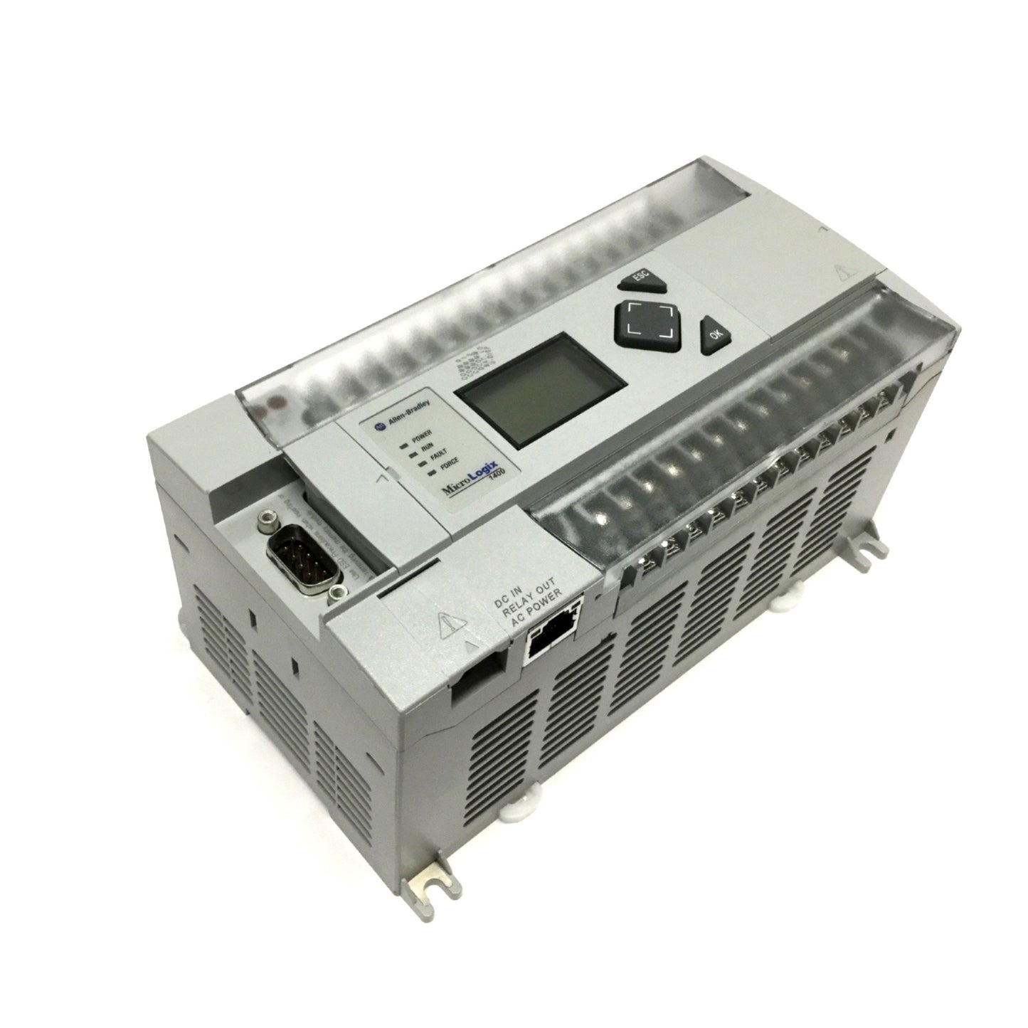 Used Allen Bradley 1766-L32BWA MicroLogix 1400 CPU Controller Ethernet/IP 120/240VAC