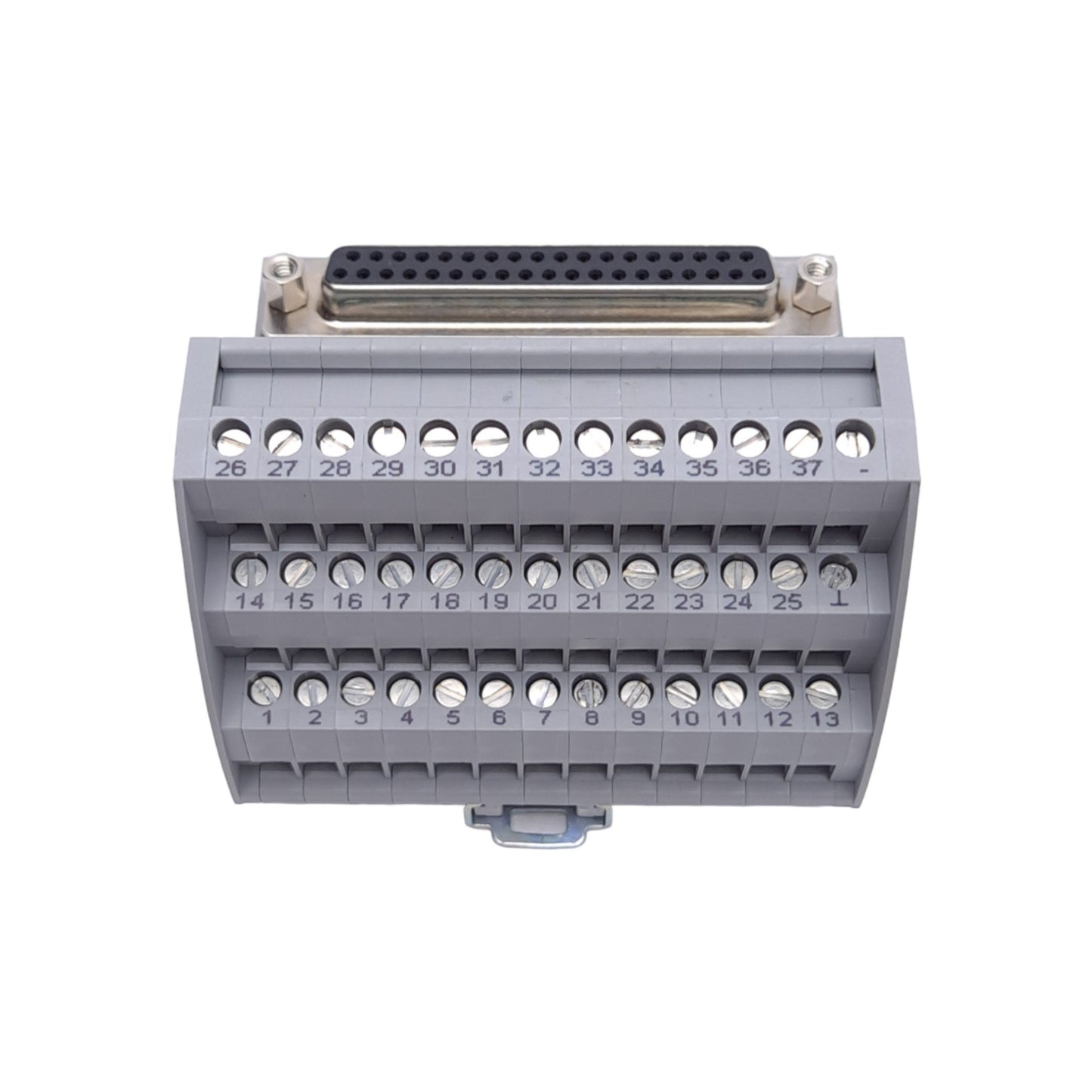 Used Phoenix Contact VIP-3/SC/D37SUB/F/LED 2322223 Termination Board, DB37 Female