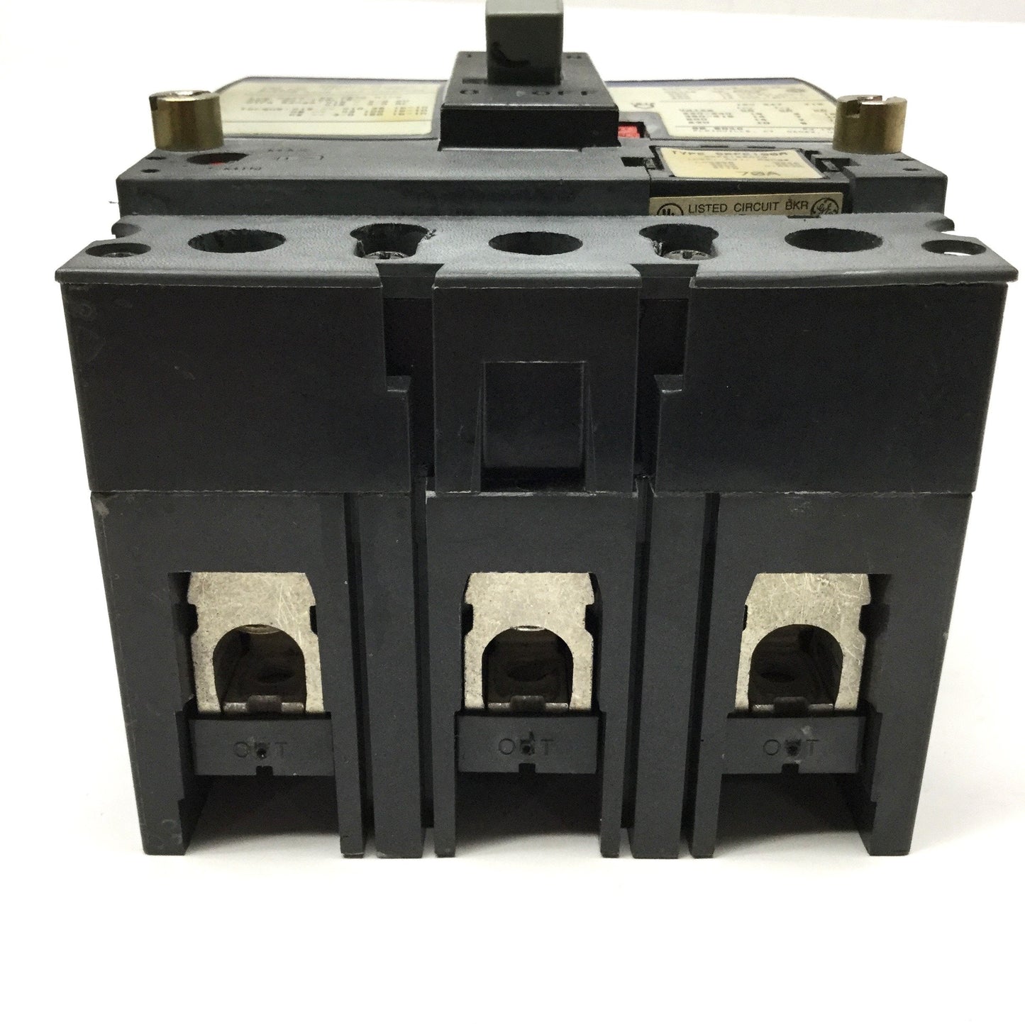 Used GE SEDA36AT0100 Spectra RMS Industrial Molded Case Circuit Breaker, 100A, 600VAC
