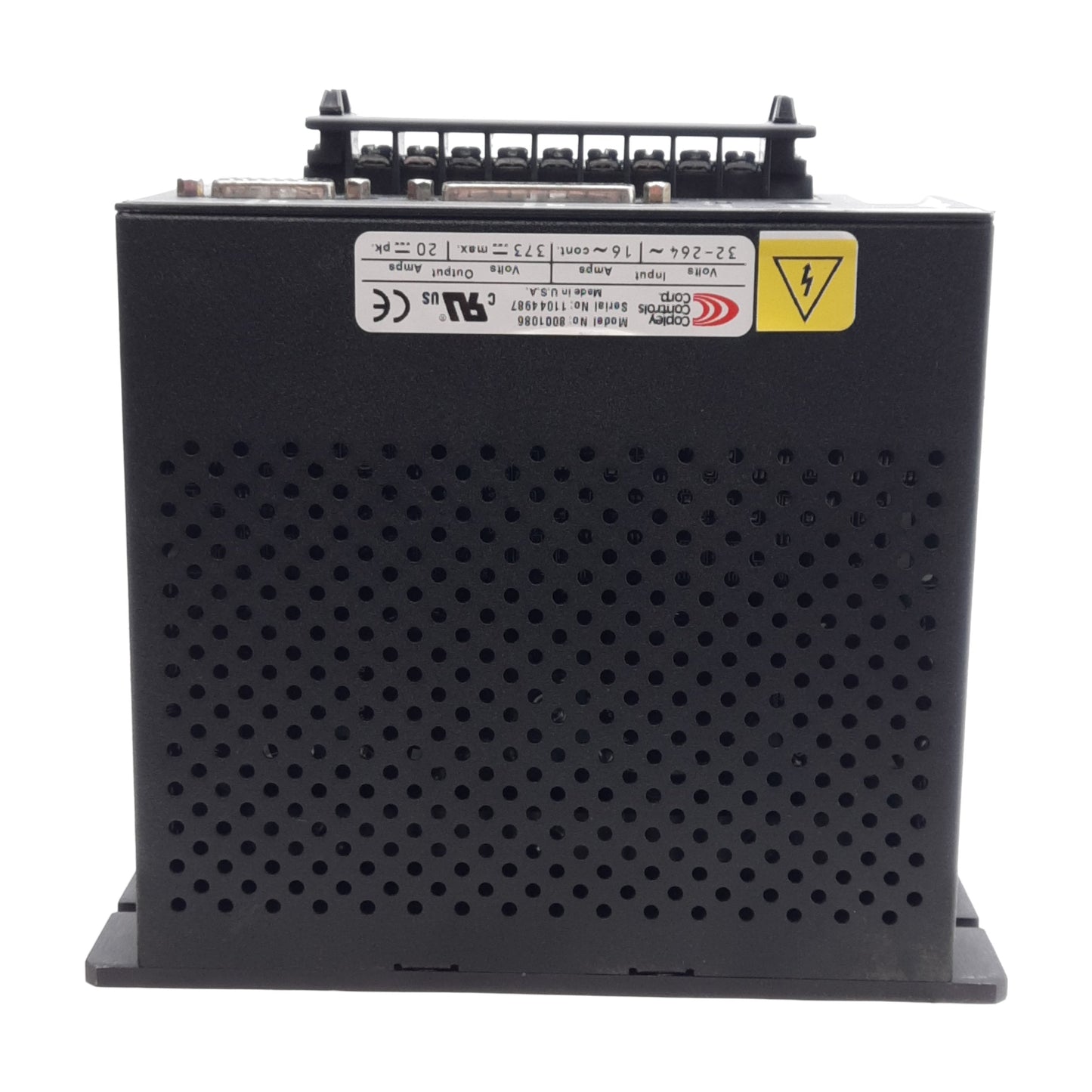 Used Copley Controls 7425AC Servo Amplifier, 32-264VAC 16A Input, 373VDC 20A Output