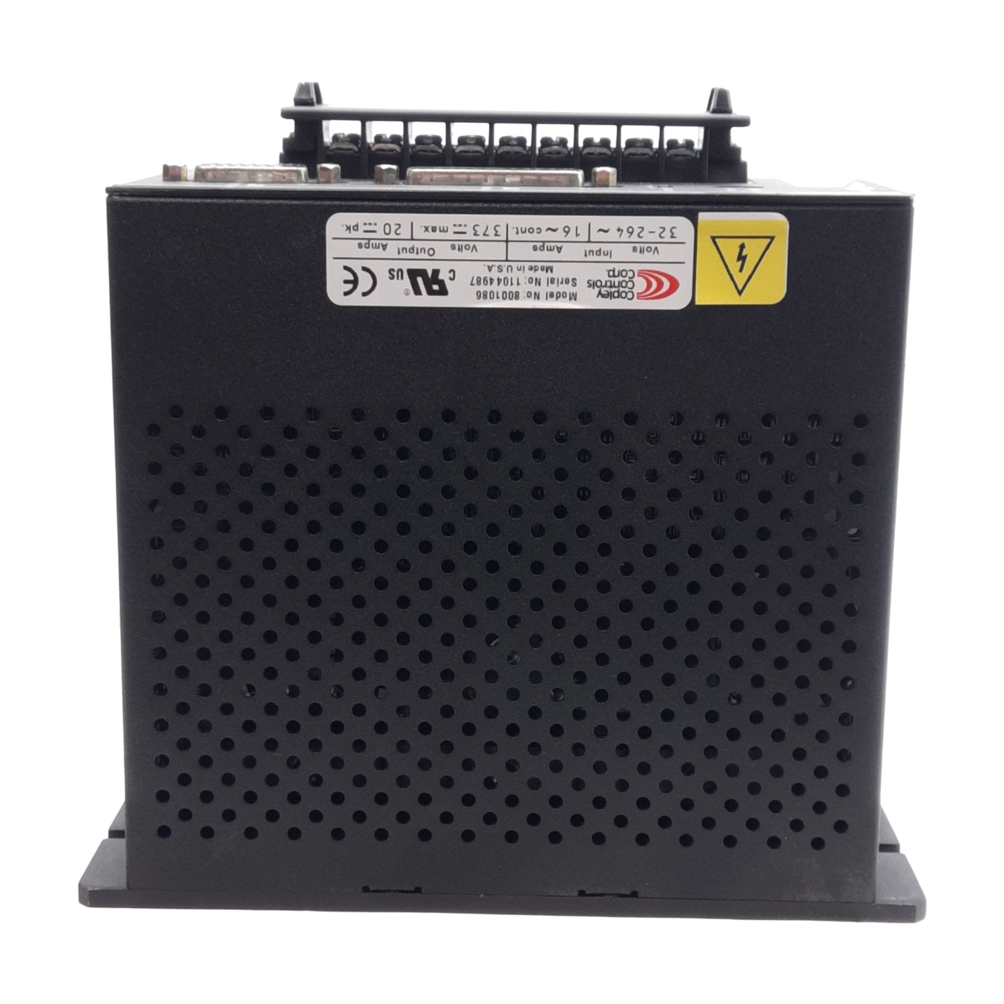 Used Copley Controls 7425AC Servo Amplifier, 32-264VAC 16A Input, 373VDC 20A Output