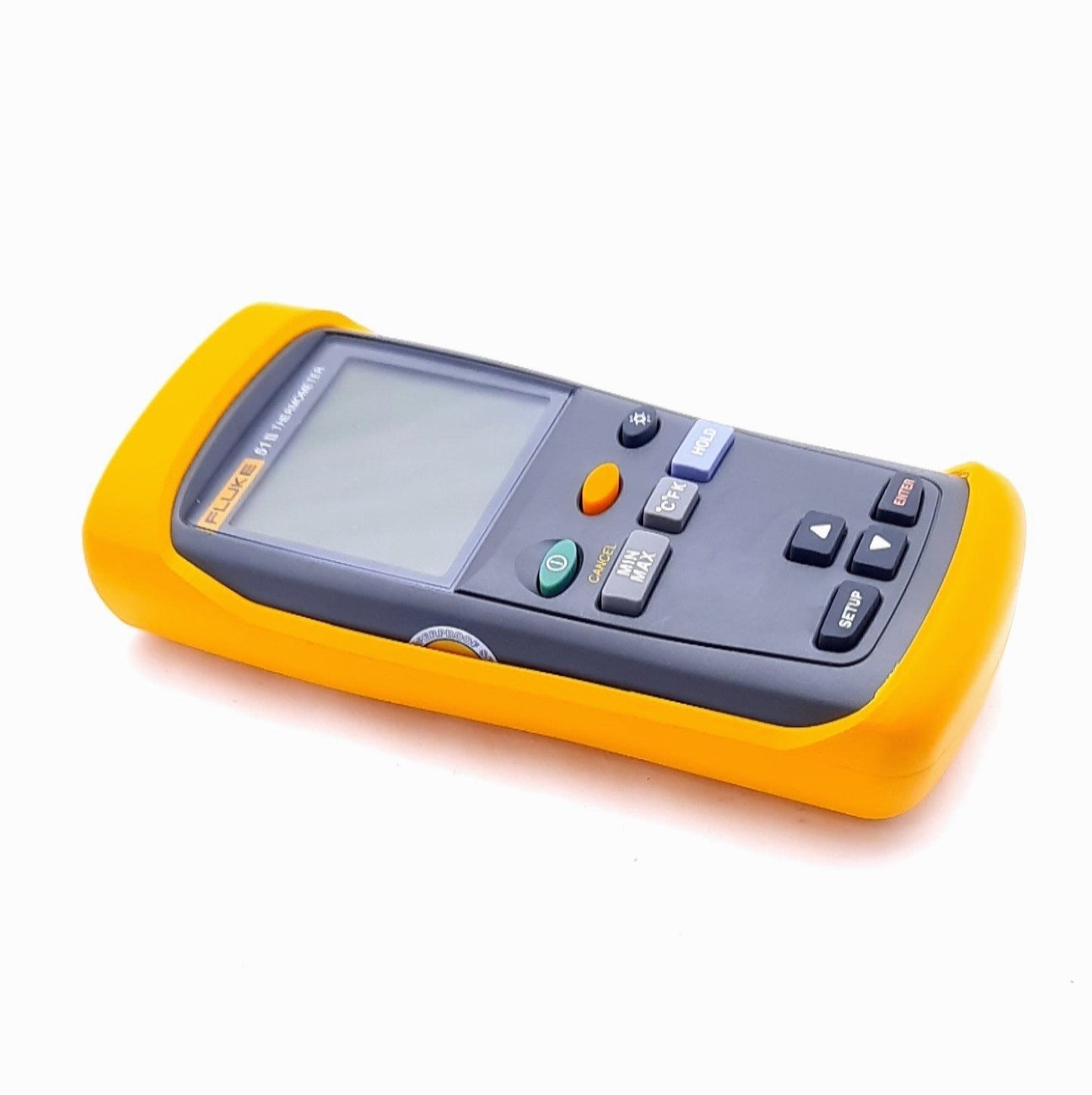 Used Fluke 51 II Handheld Portable Digital Probe Thermometer, K/J/T/E Thermocouple