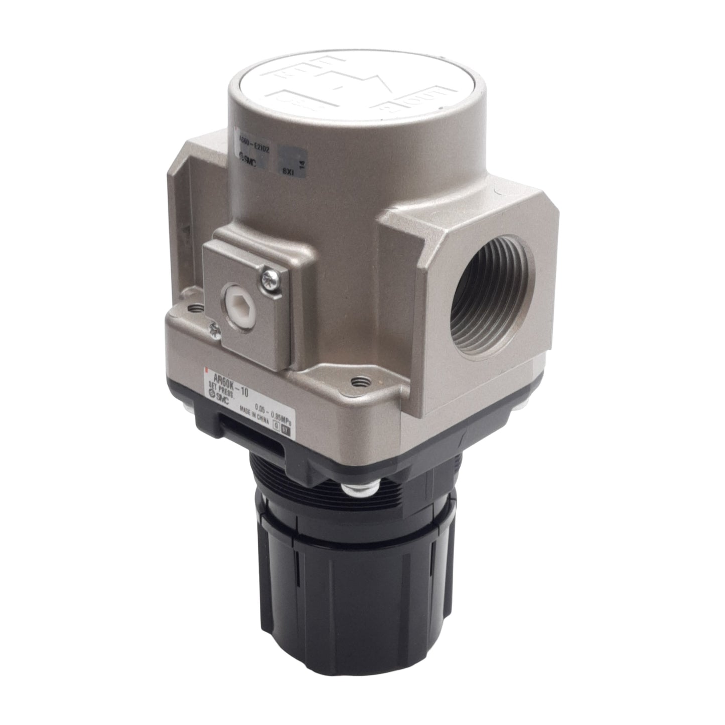 New SMC AR60K-10 Pneumatic Regulator, 1.0MPa Supply, 0.05-0.85MPa Set, 1in Rc Ports