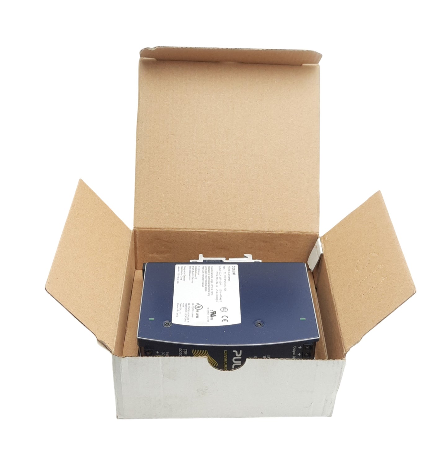 New Puls Power CD5.243 DC to DC Converter, In: 12VDC, Out: 24-28VDC 4A 96W