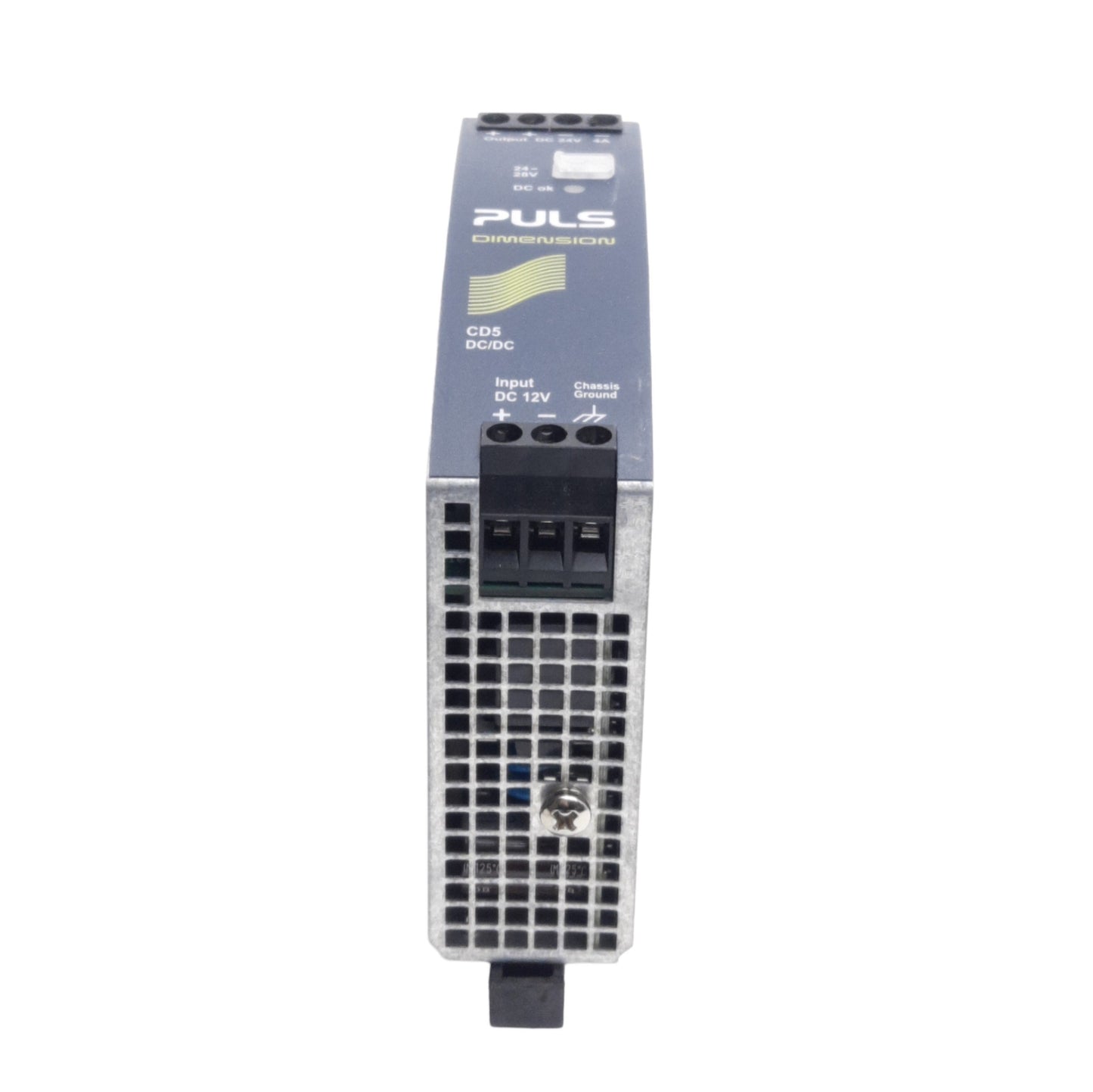 New Puls Power CD5.243 DC to DC Converter, In: 12VDC, Out: 24-28VDC 4A 96W