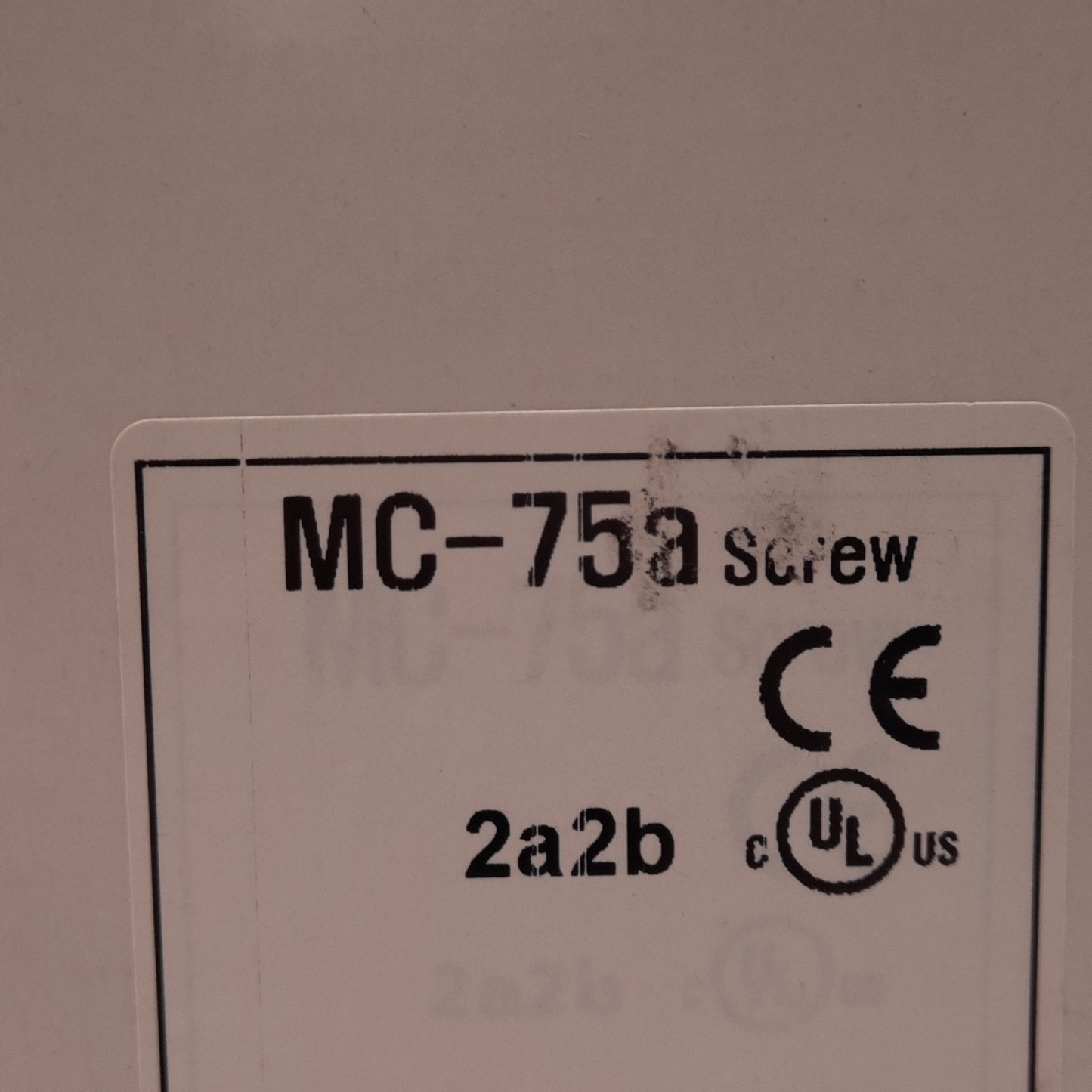 New LS Electric MC-75a Contactor, 3PST-NO, 75A 600VAC, 60HP, 2NO/2NC Aux, 24VDC Coil