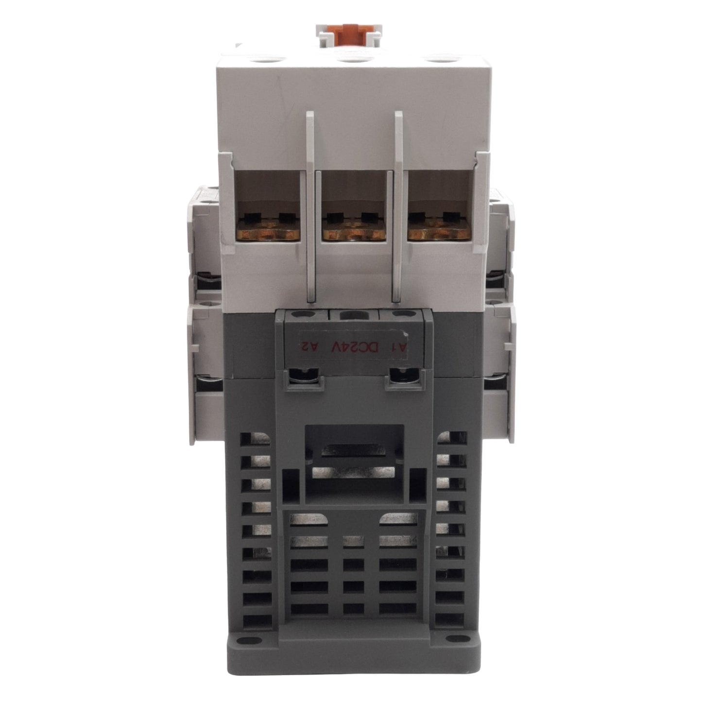 New LS Electric MC-75a Contactor, 3PST-NO, 75A 600VAC, 60HP, 2NO/2NC Aux, 24VDC Coil