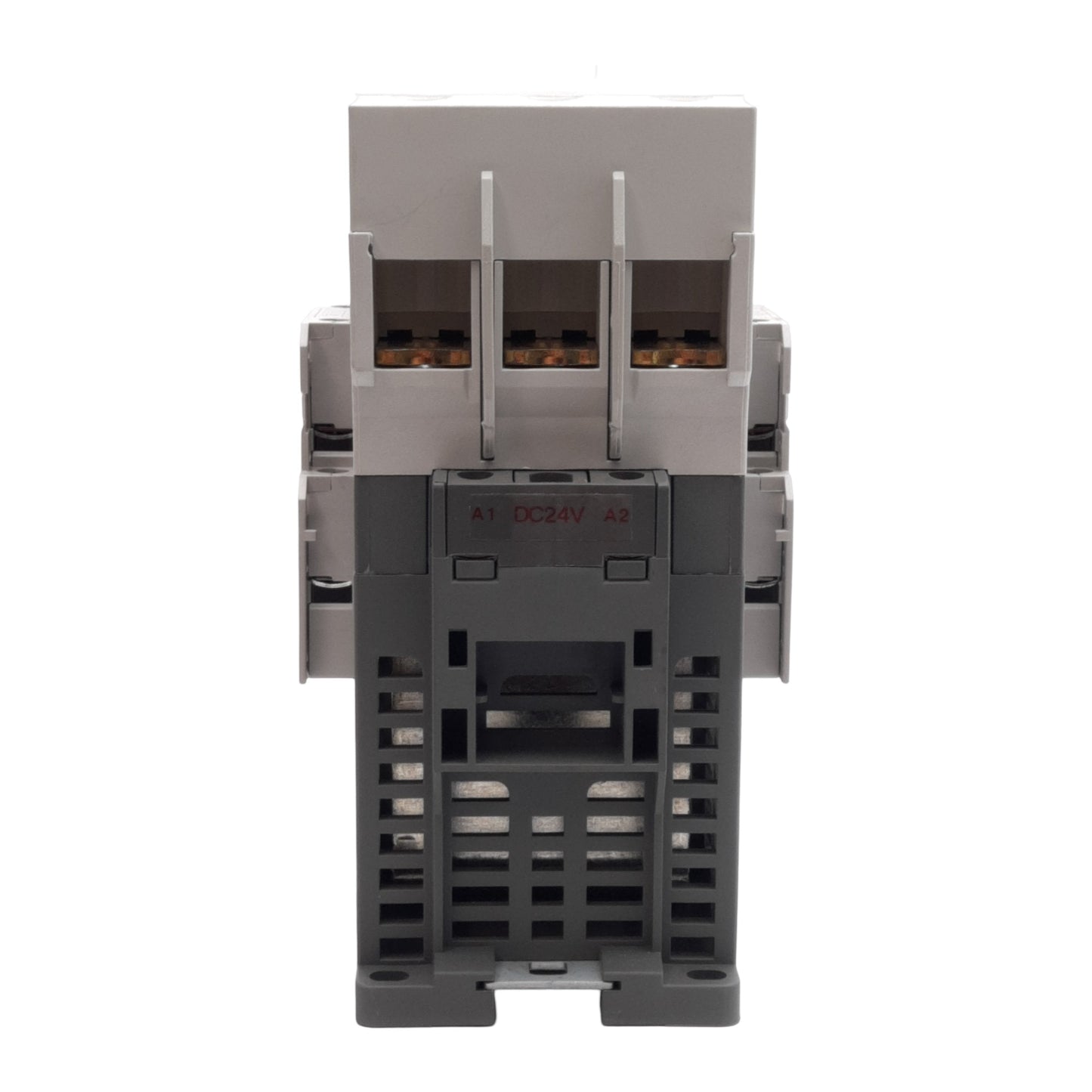 New LS Electric MC-75a Contactor, 3PST-NO, 75A 600VAC, 60HP, 2NO/2NC Aux, 24VDC Coil