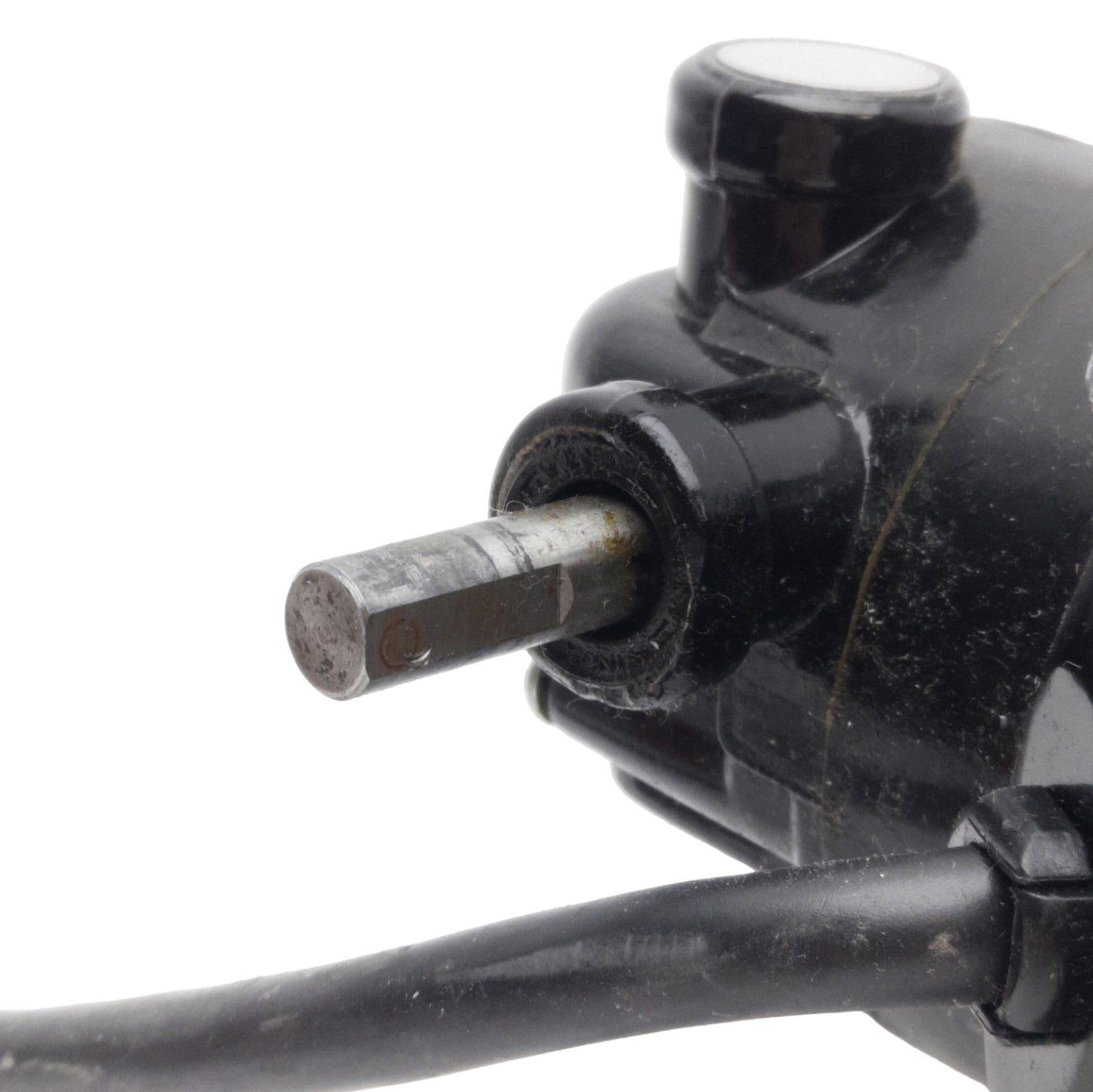 Used Bodine Electric NSH-12B Right Angle Gearmotor, 115V DC 0.33A, 6:1, 288RPM