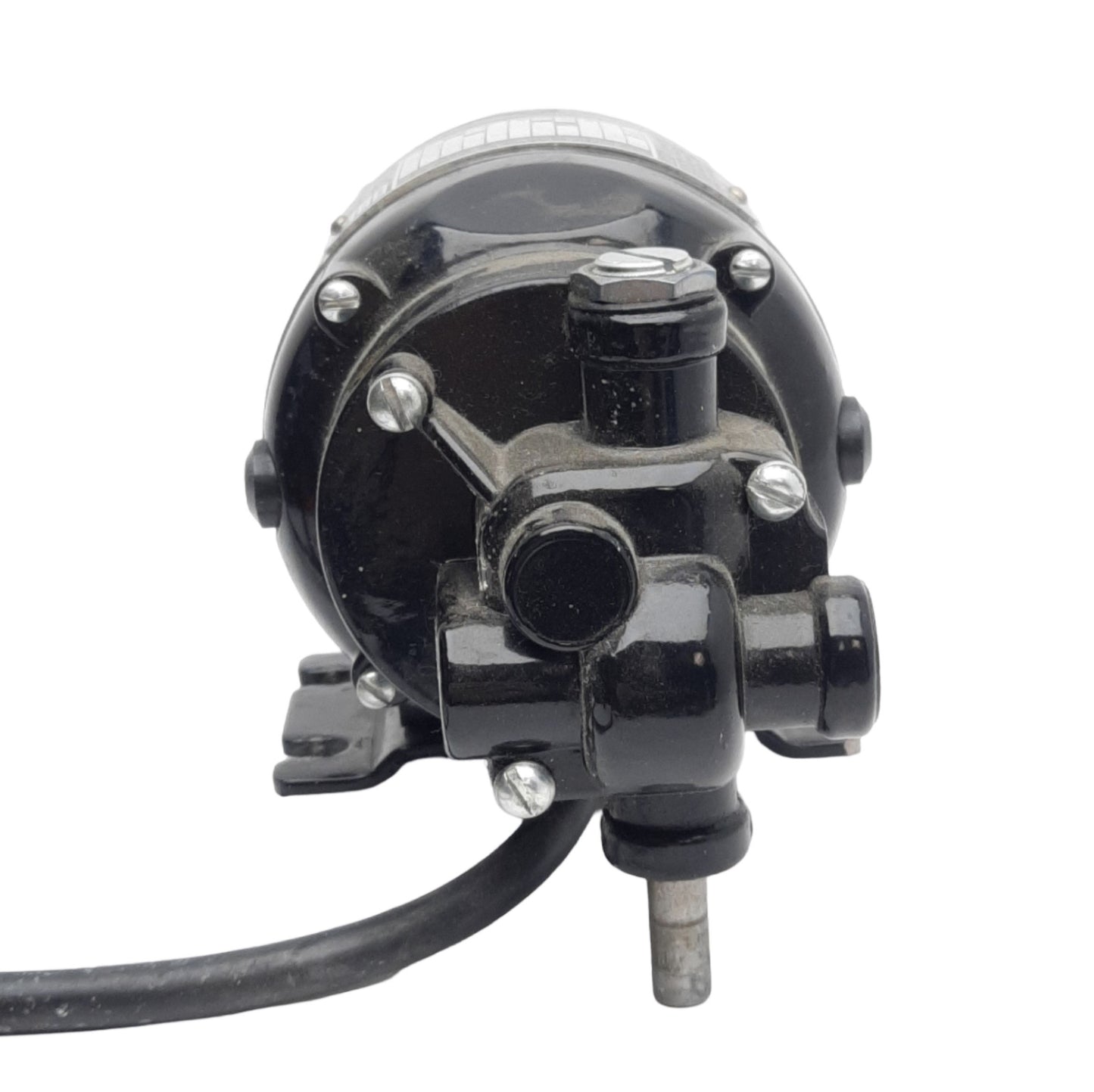 Used Bodine Electric NSH-12B Right Angle Gearmotor, 115V DC 0.33A, 6:1, 288RPM