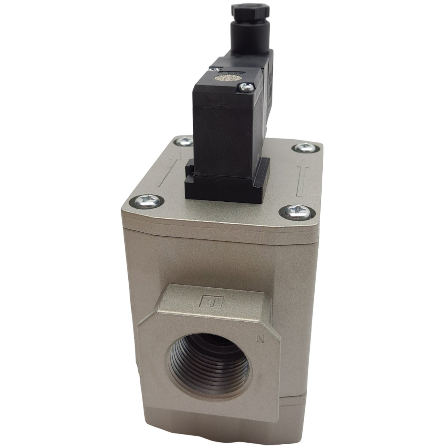 New SMC AV5000-N10-5DZ-R Soft Start-Up Valve, 1in NPT, 0.2-1.0MPa, 24VDC Coil