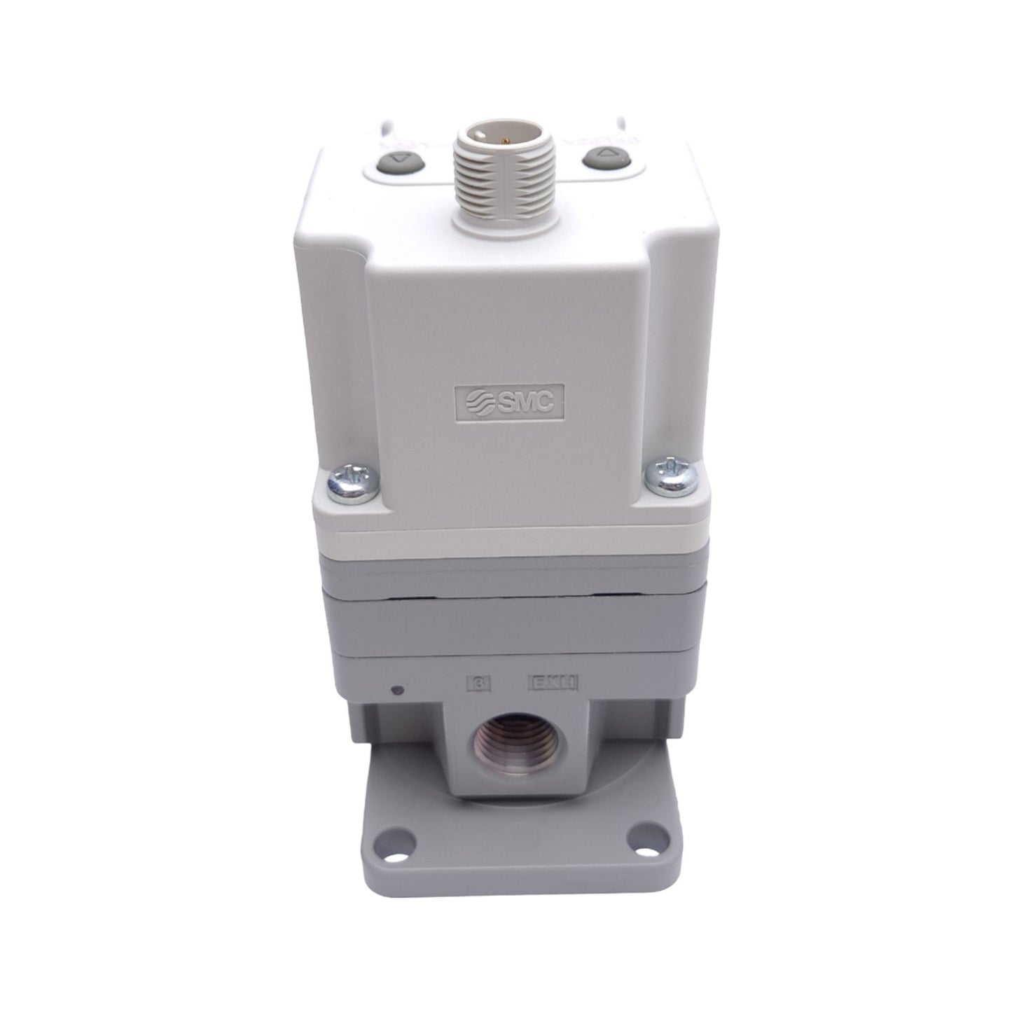 New SMC ITV2050-012N4-X26 Electro-Pneumatic Regulator, Rc 1/4", 0.7~130psi, 24VDC