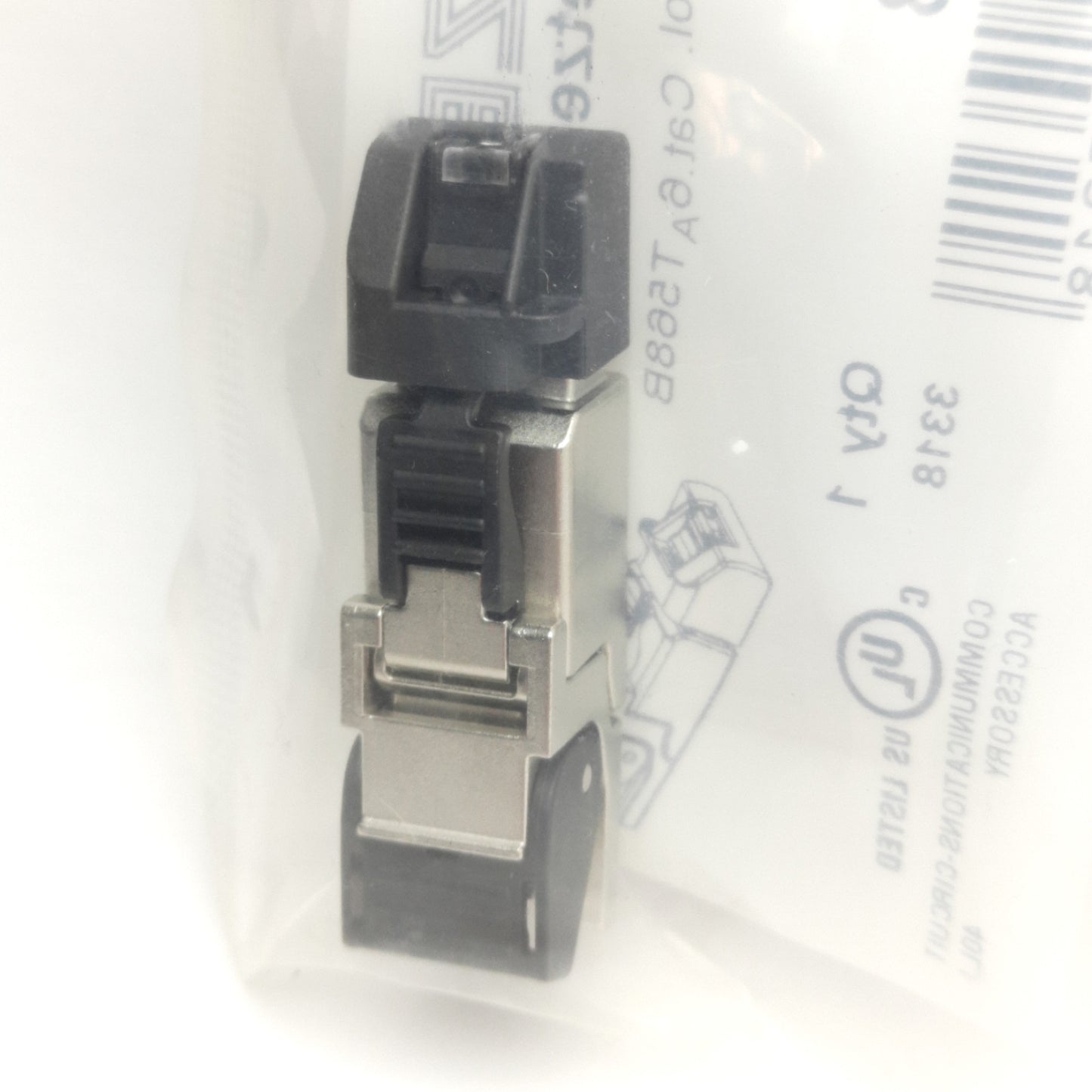 New Lutze 490128 Industrial Interface Connector, RJ45 8-Pole Male, 30V, ≤1A, Cat.6A
