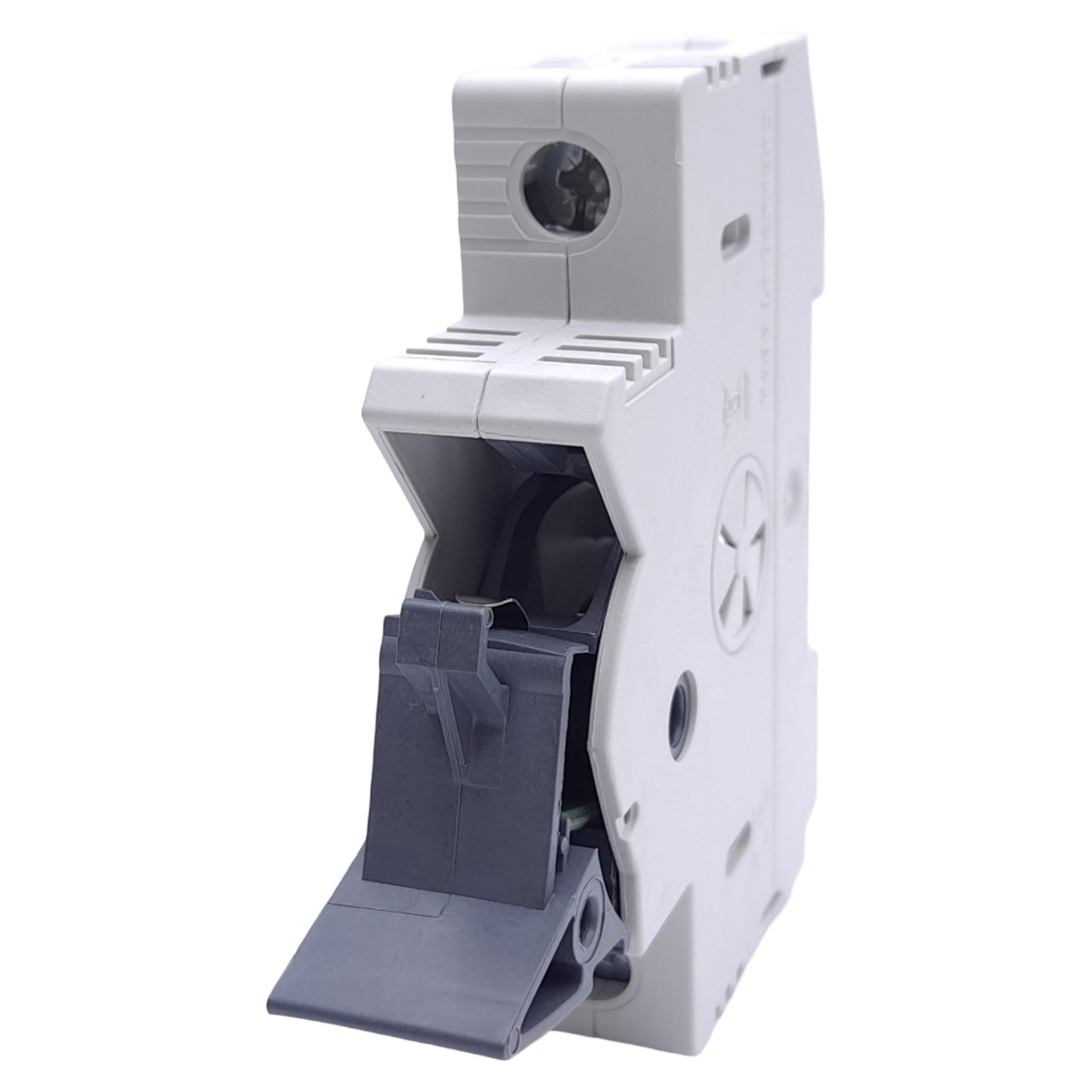 New – Open box Lot of 3 Wohner 31130 Fuse Holders, 10x38, 1-Pole, 32A, 110-690VAC/DC, DIN Rail