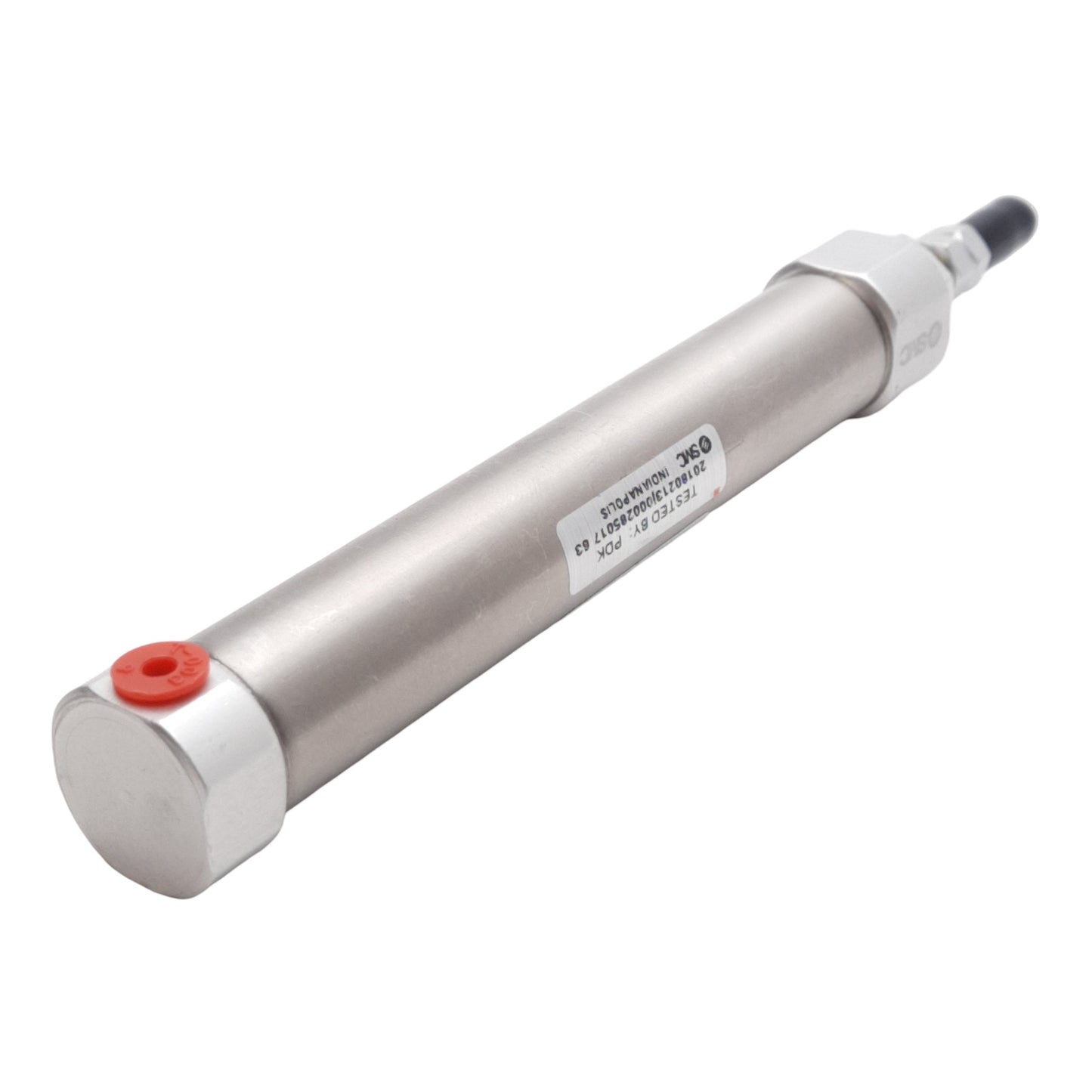 New SMC CDJ2B16-75Z-B-XC3AC Pneumatic Cylinder, ø16mm Bore, 75mm Stroke, 100PSI, M5