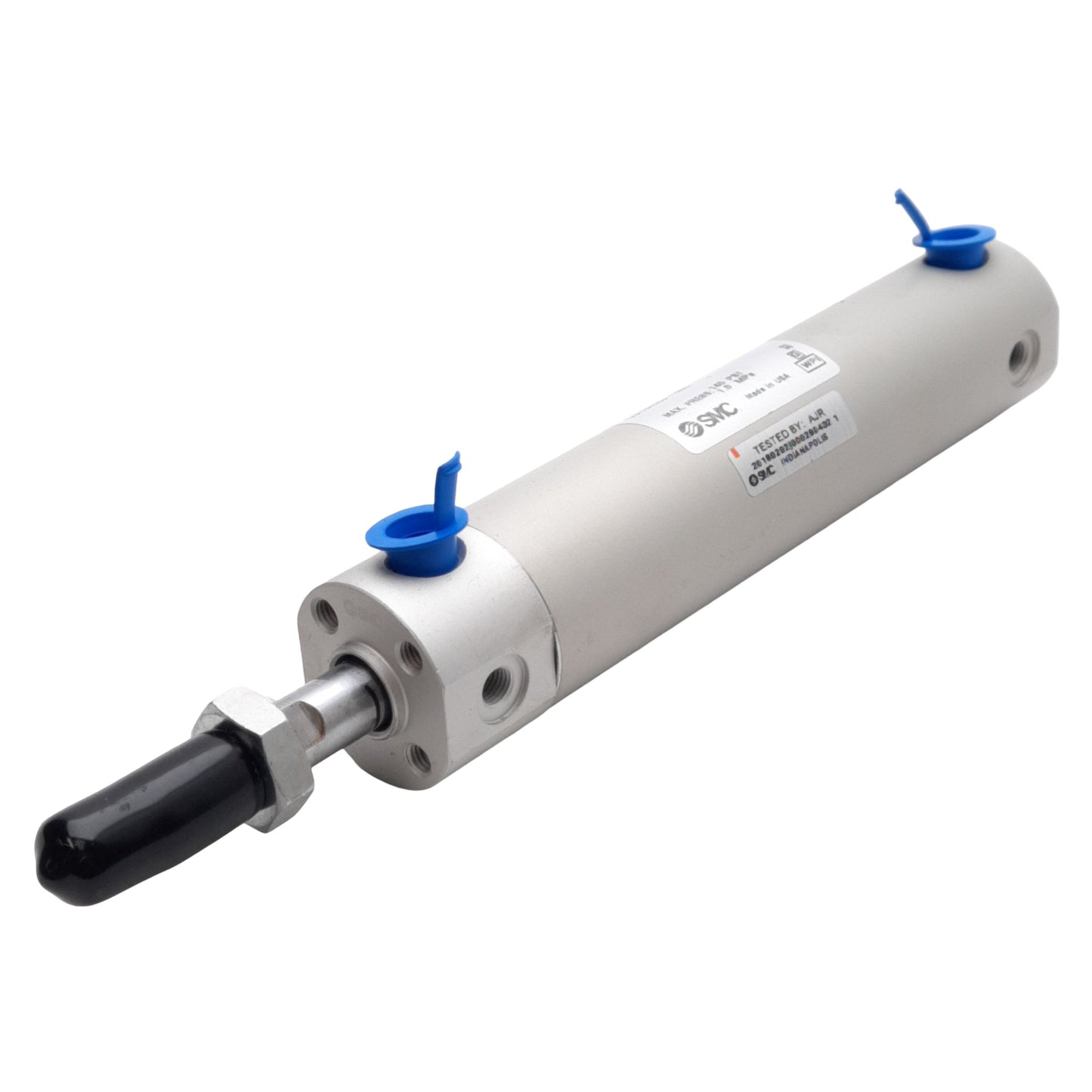 New SMC CG1BN25-80Z Pneumatic Cylinder, ø25mm Bore, 80mm Stroke, 145PSI, 1/8in Rc