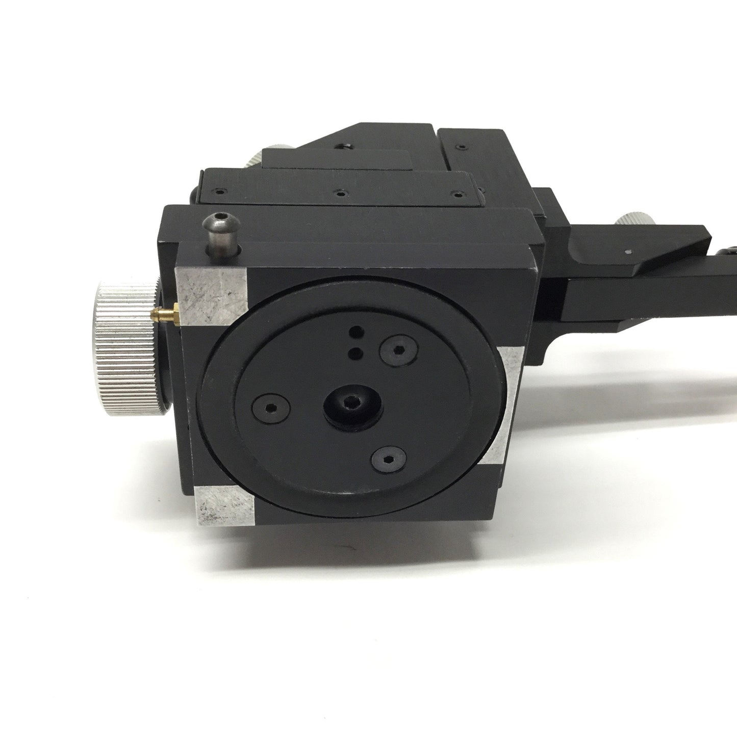 Used Alessi MH2 Precision 3-Axis Probe Tip Linear Micropositioner XY 1/2", Z 1/4"