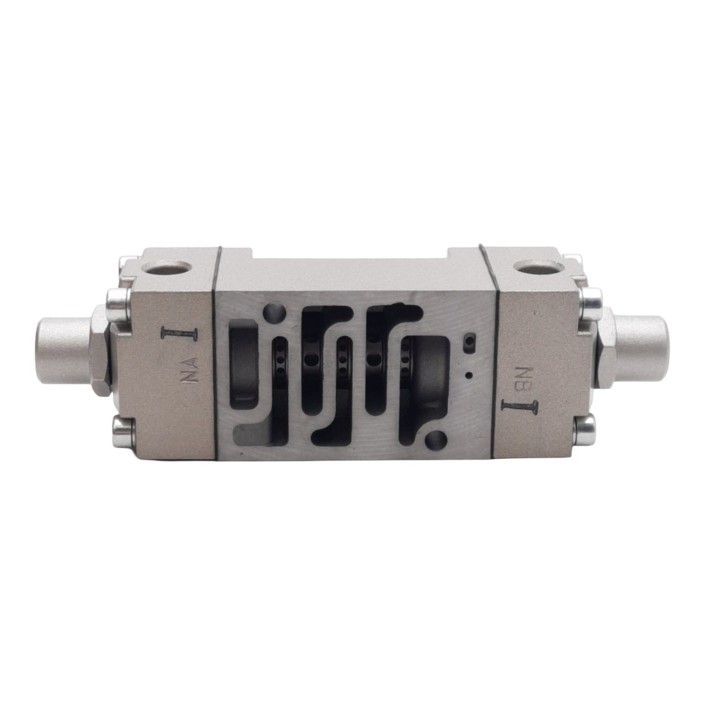 New SMC NVSA4214-00A Directional Air Valve, 20-150PSI Double Pilot, No Sub-Plate