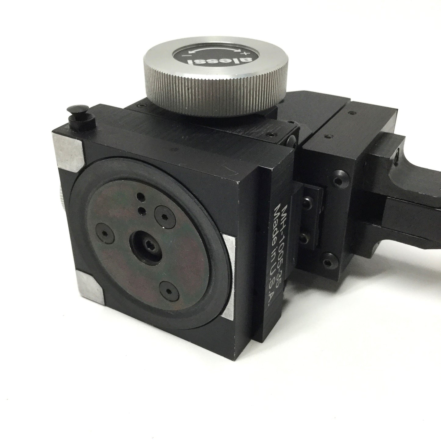 Used Alessi MH2 Precision 3-Axis Probe Tip Linear Micropositioner XY 1/2", Z 1/4"