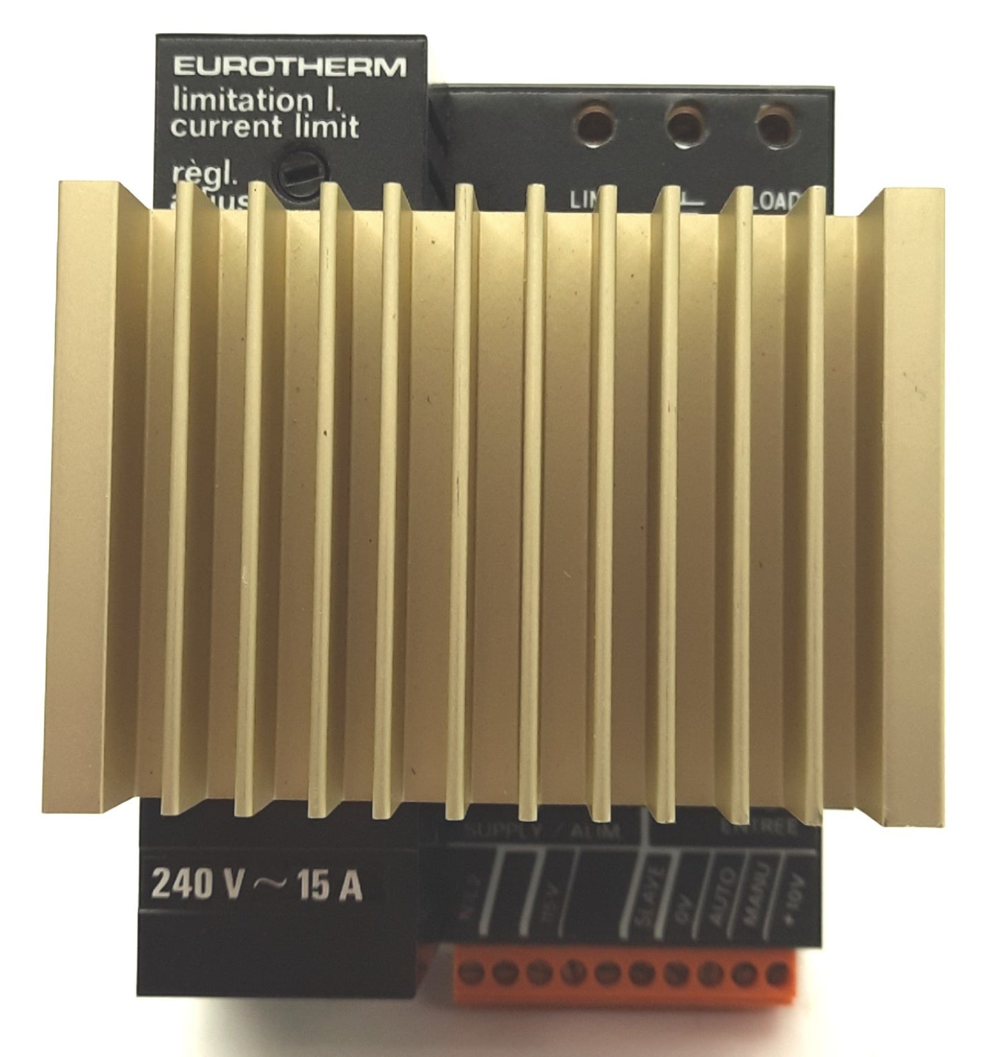 Used Eurotherm 425A/15A/240V/110V120/4mA20/PA/CL/00 Power Thyristor 4-20mA 240V 15A