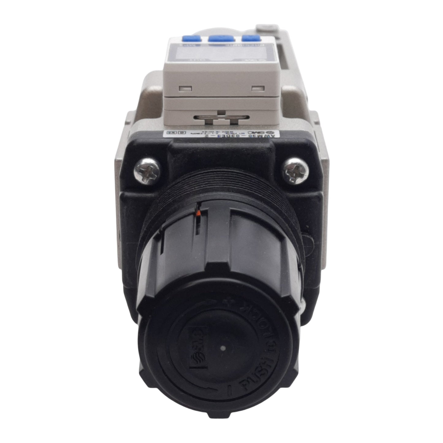 New SMC AWM30-03BDE3-2 Mist Separator Regulator, 0.3µm, 0.05-0.85MPa Set, Rc 3/8in