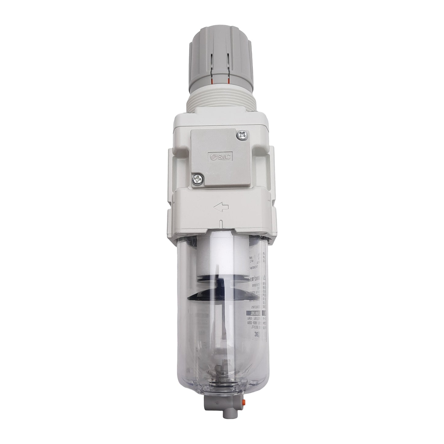 New SMC AW30-03BE3-B Filter Regulator, 5µm, 0.05-0.85MPa Set, Rc 3/8in, 12-24VDC