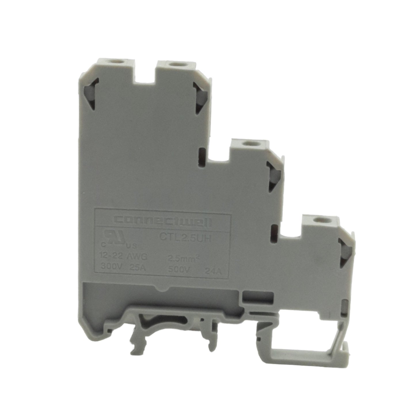 New Lot of 10 Altech Corp CTL2.5U-H Three Wire Sensor Terminal Block 500V 24A, 6mm