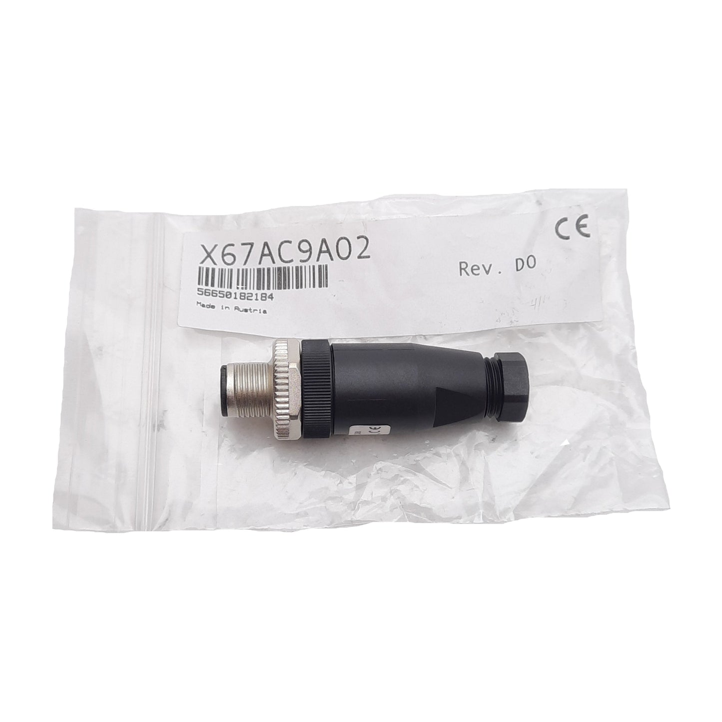 New B&R X67AC9A02 X67 Thermocouple Connector, M12 5-Pin Male, Screw Terminal